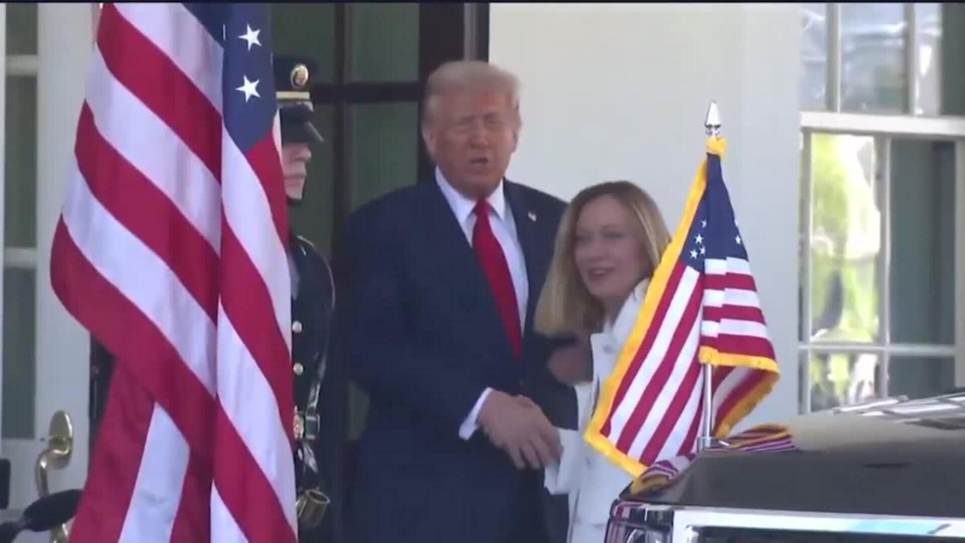 Trump recibe a Meloni en la Casa Blanca para intentar un acuerdo sobre aranceles