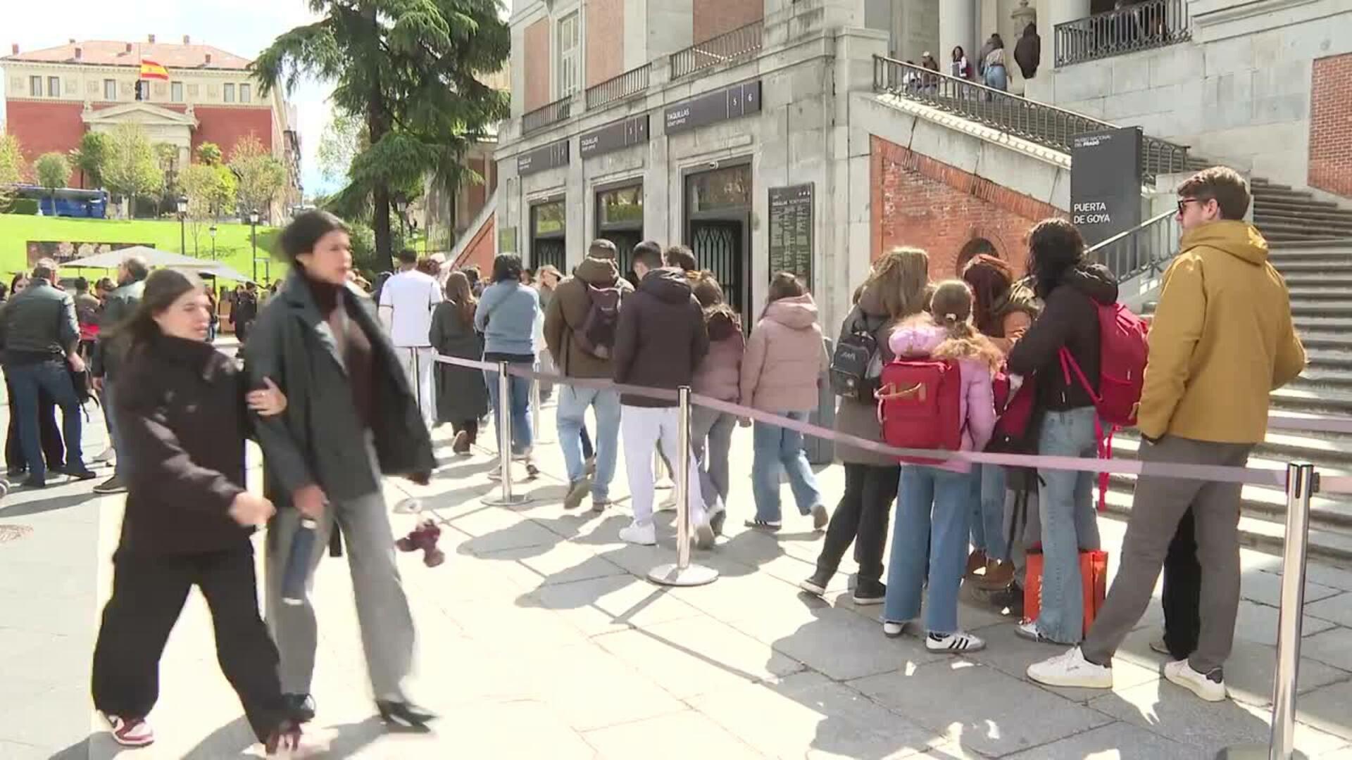 El Museo del Prado, uno de los planes favoritos entre los turistas esta Semana Santa