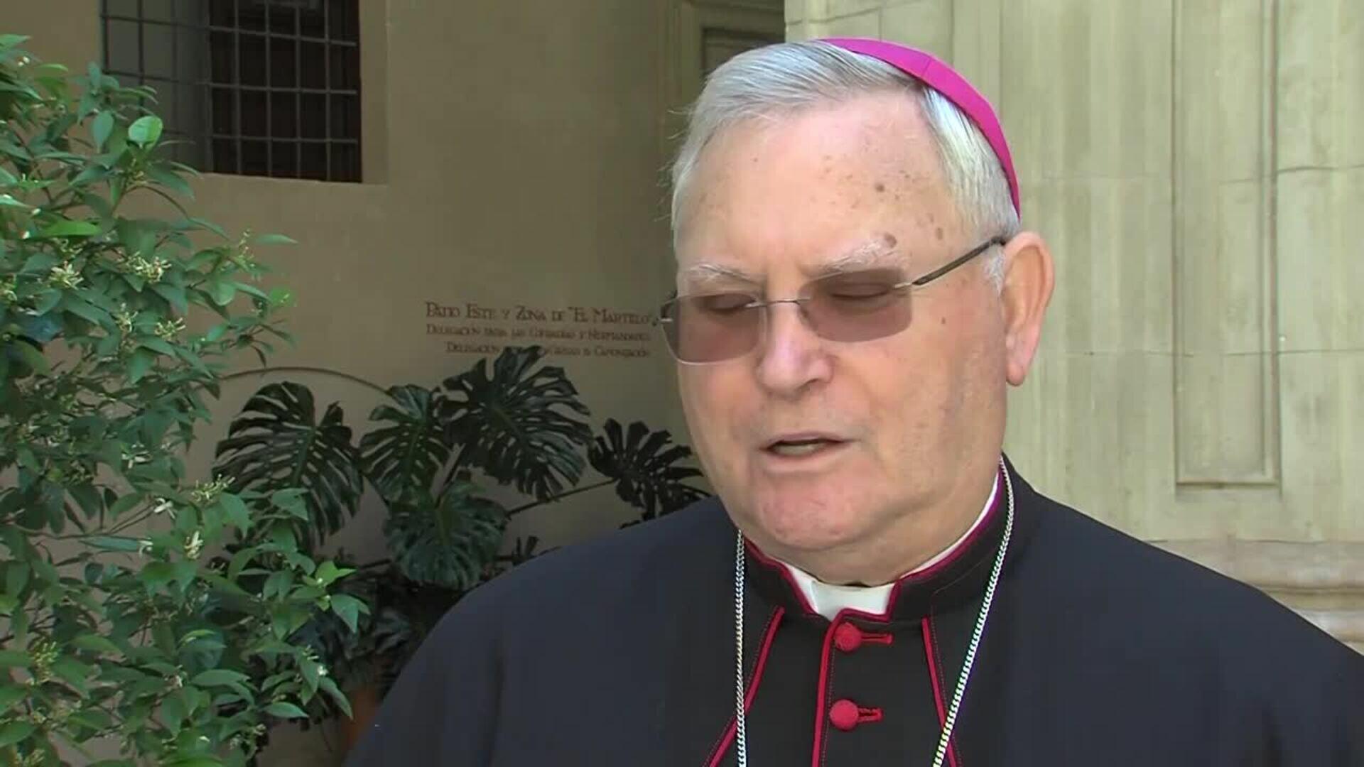 El obispo de Cartagena destaca la cercanía y humildad del Papa como rasgos de su pontificado