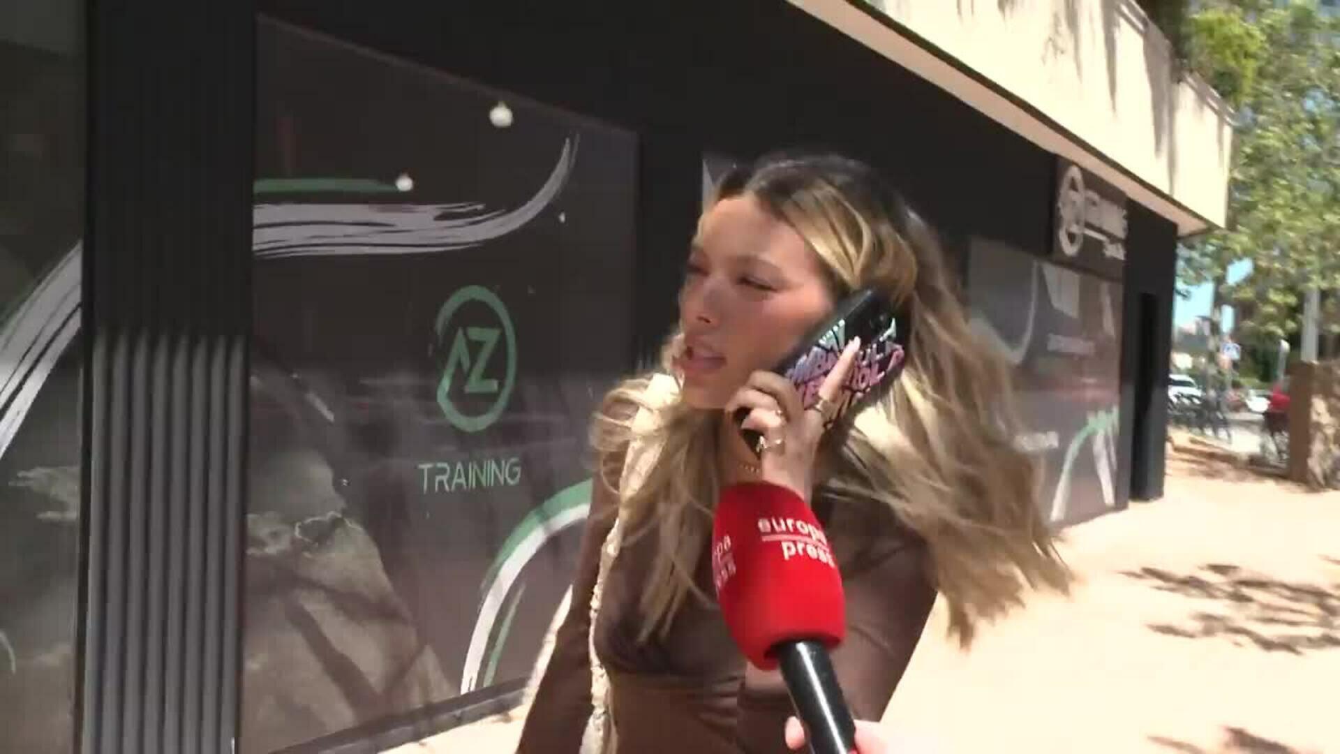 Alejandra Rubio marca su diferencia con José María Almoguera