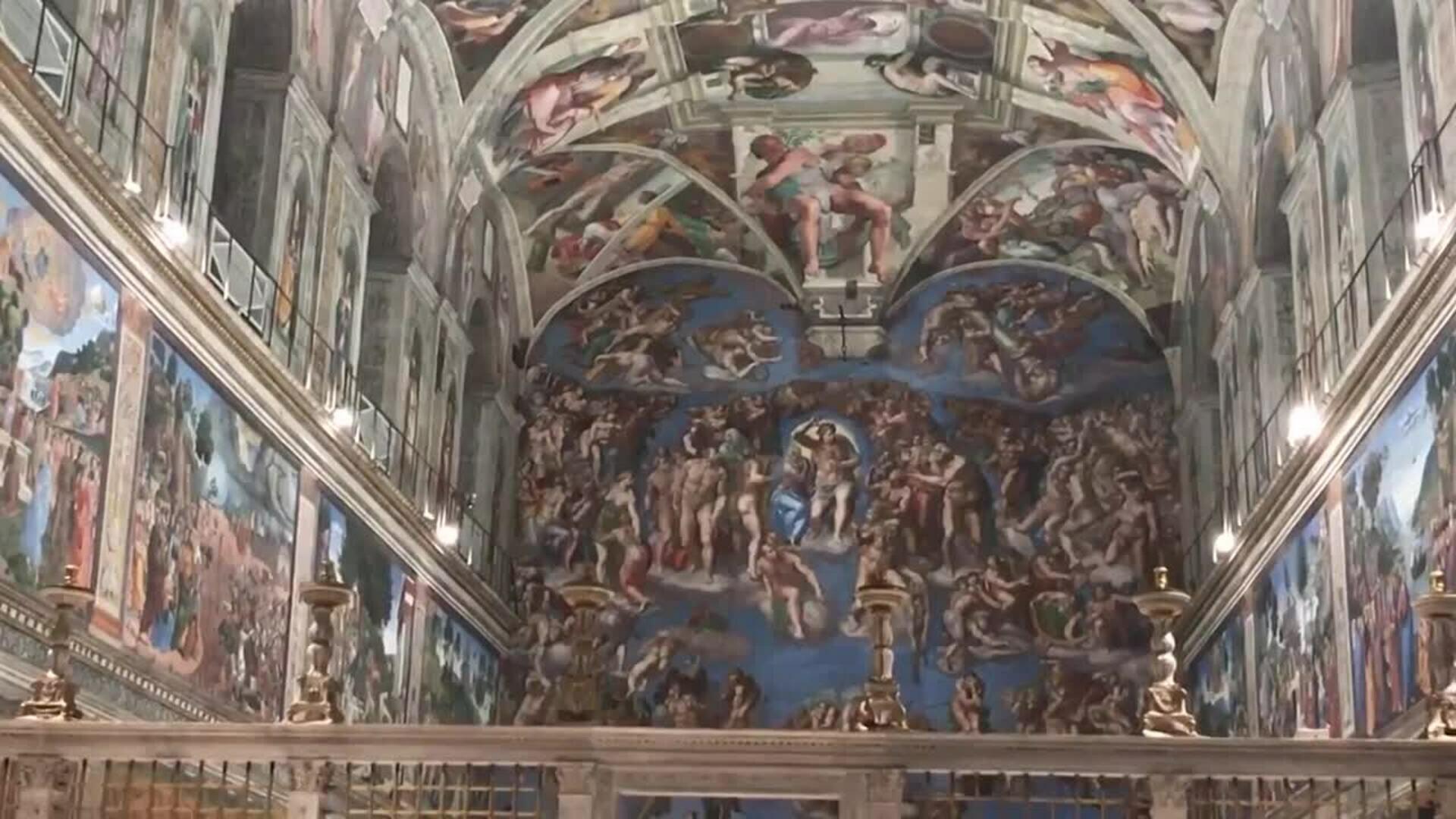 El Vaticano cierra la Capilla Sixtina para preparar el Cónclave