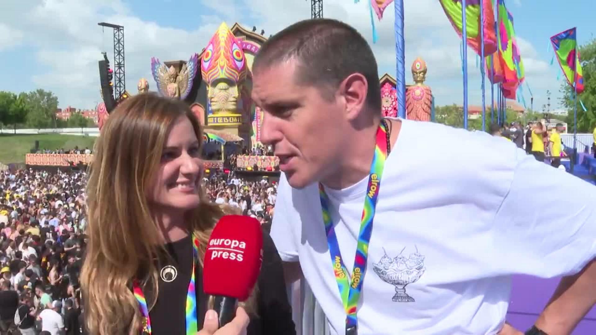 ElRow reúne a 35.000 personas en Torrejón con un festival de nueve escenarios