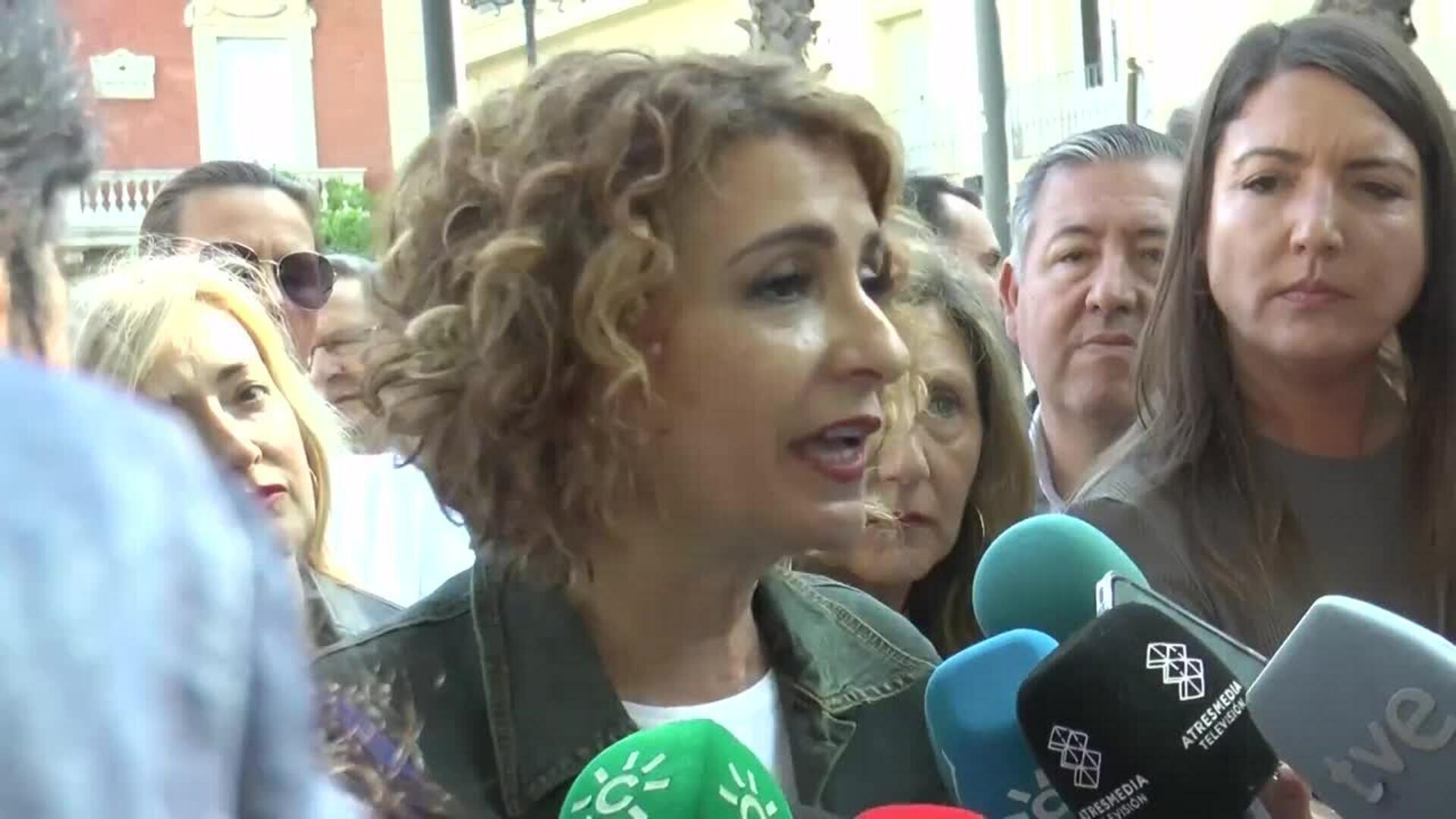 Montero acusa a Moreno de "engañar" al señalar el ciberataque como causa del apagón