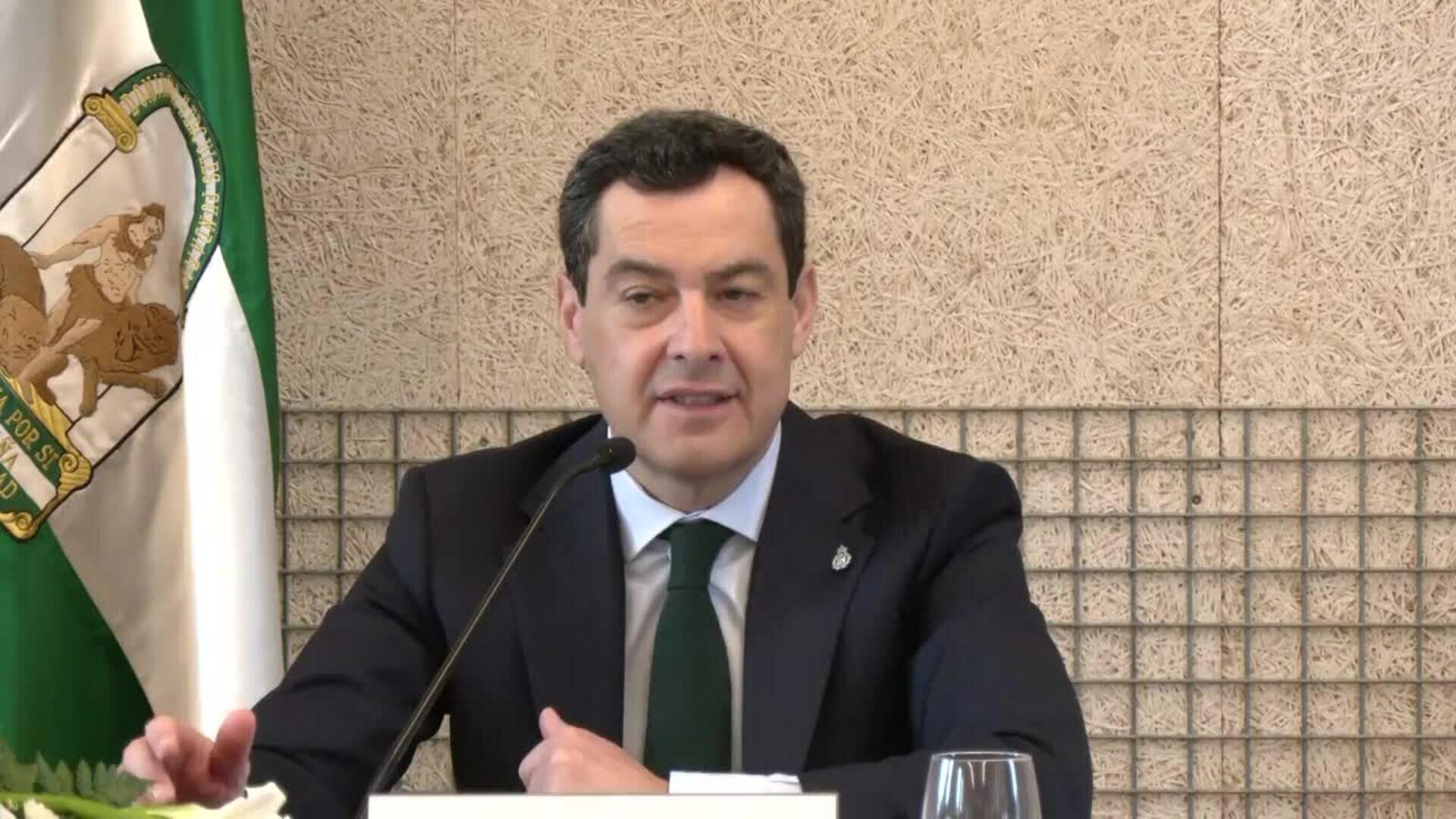 Moreno reivindica la "mirada ibérica" y un "sur fuerte" para "más y mejor Europa"