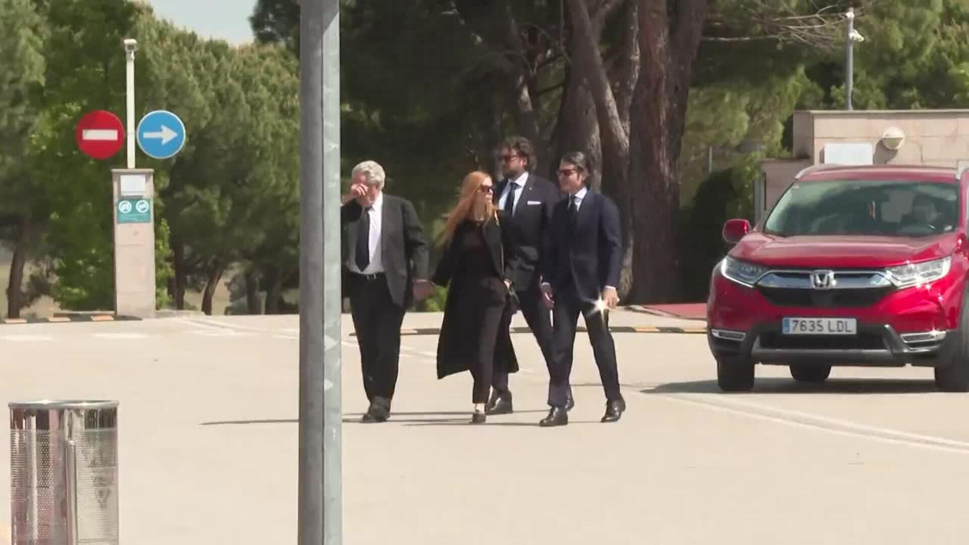 Familiares y amigos dan su último adiós a Alfonso de Borbón y Escasany