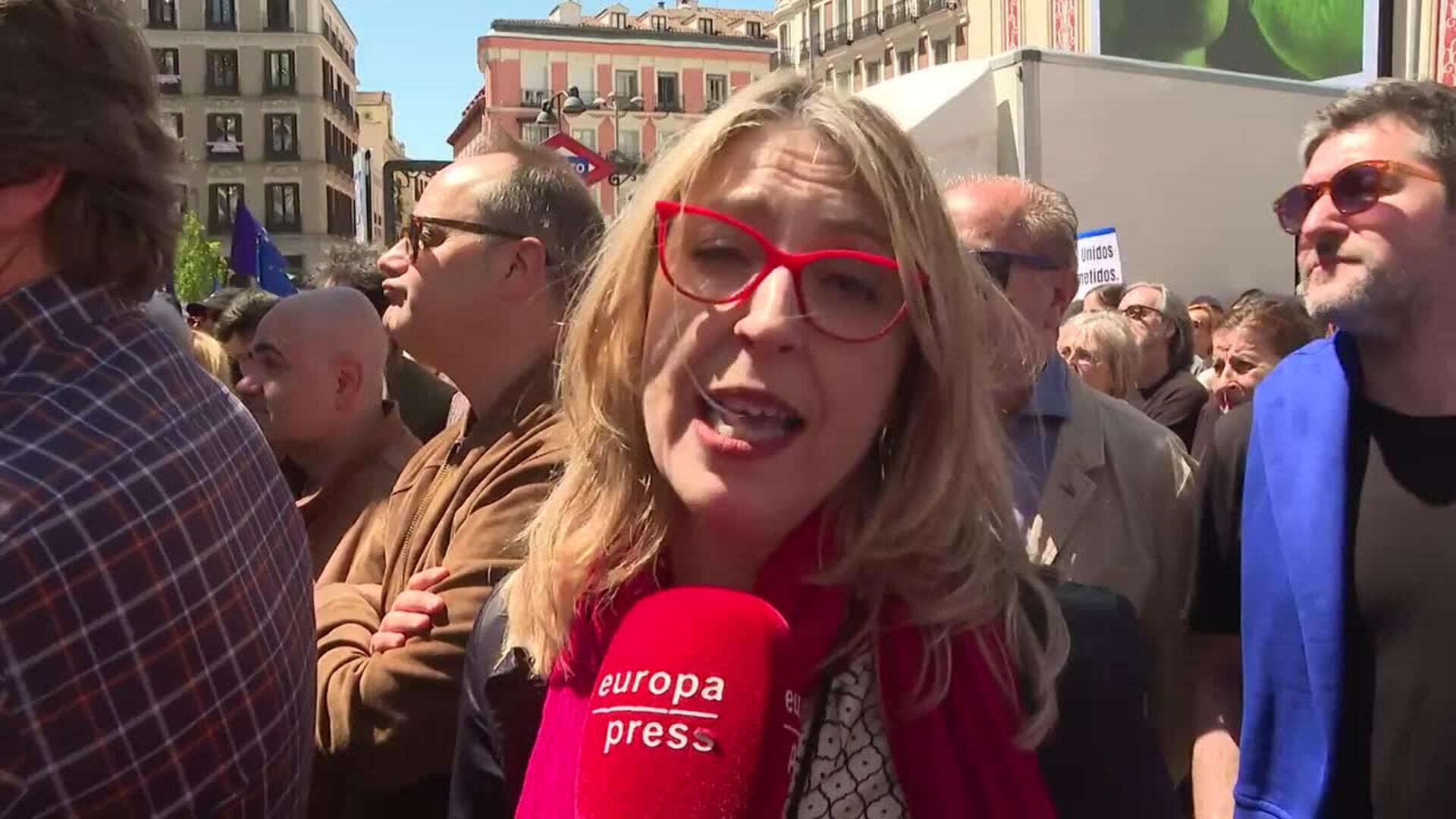 Rodríguez Palop cree que Europa "está en riesgo" por las formaciones de extrema derecha