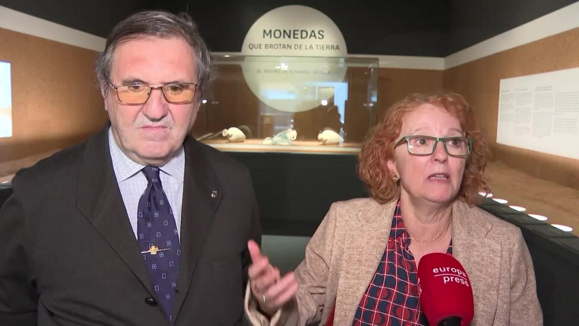 El Museo Arqueológico Nacional expone el tesoro romano de Tomares