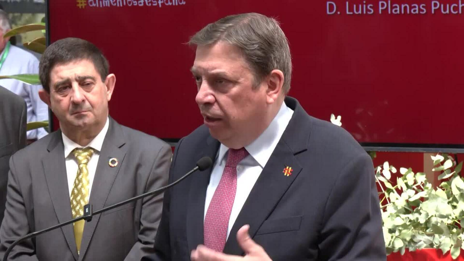 Planas, optimista con las medidas de la UE para reducir burocracia a agricultores: "Suena bien"