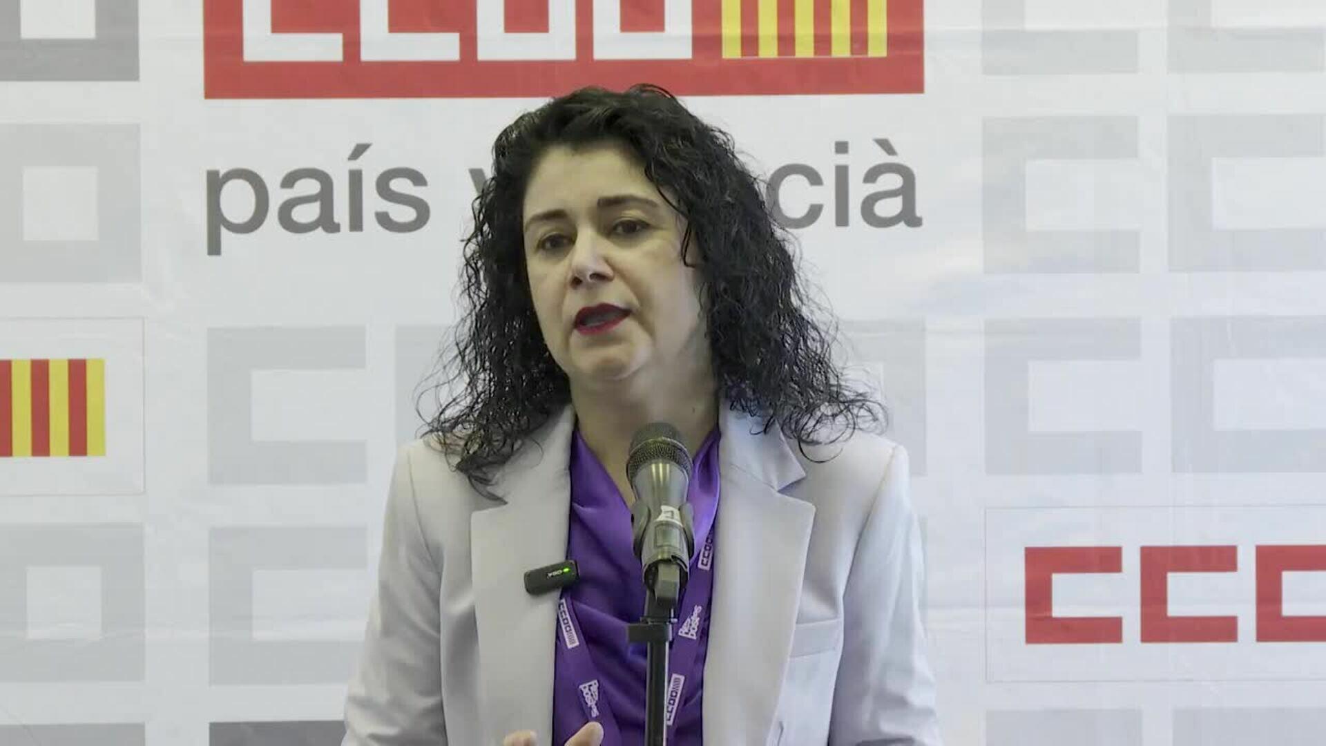 García (CCOO PV) advierte que los recortes a sindicados son "un ataque a la democracia"