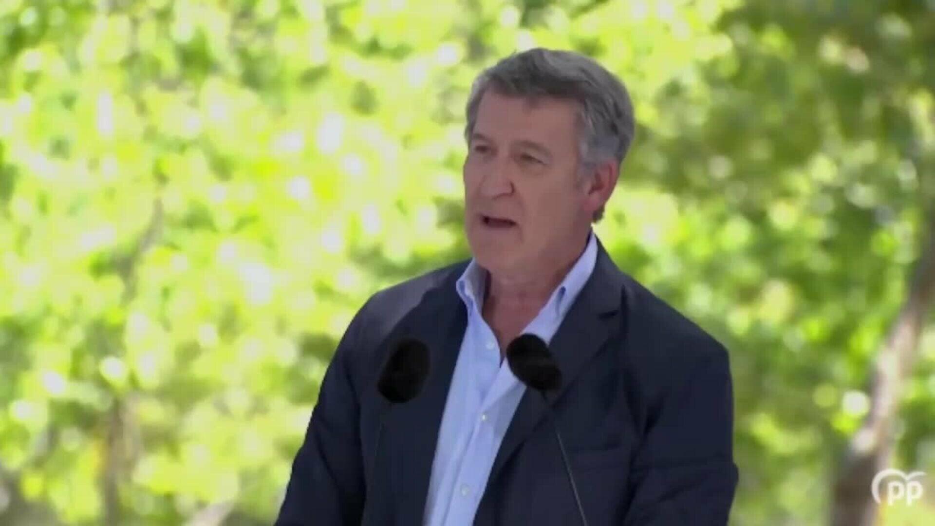 Feijóo promete un equipo "con todos" y garantiza: "Reconoceréis al Feijóo de las victorias"