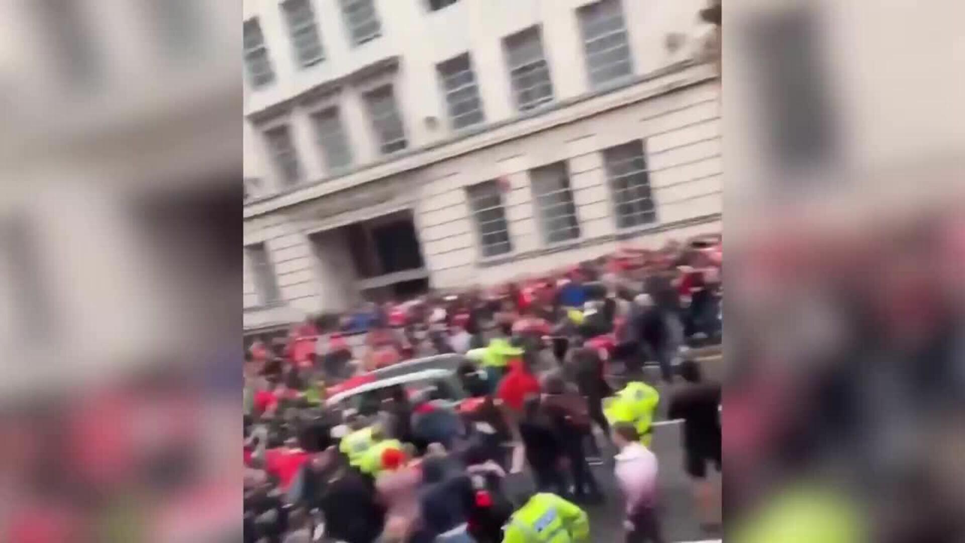 Un detenido tras un atropello múltiple durante la celebración del título liguero del Liverpool