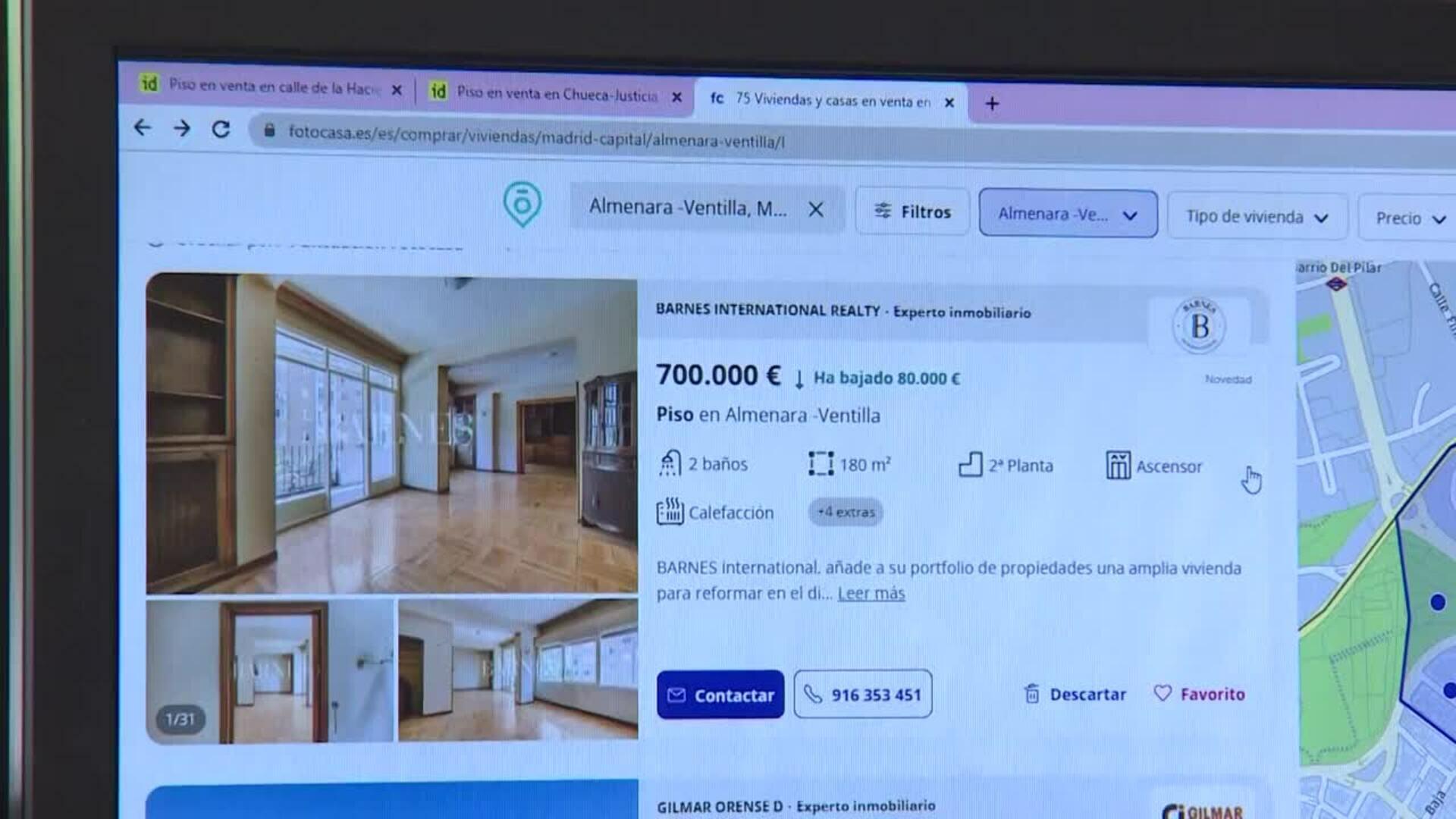 Hipotecas sobre viviendas se disparan un 44,5% en marzo y el interés suma dos meses bajo el 3%