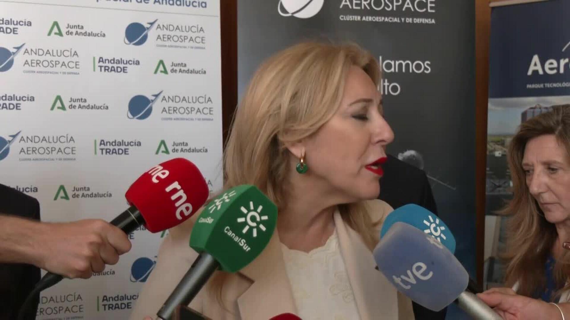 Junta valora la fortaleza y la consolidación del sector aeroespacial andaluz en España y Europa