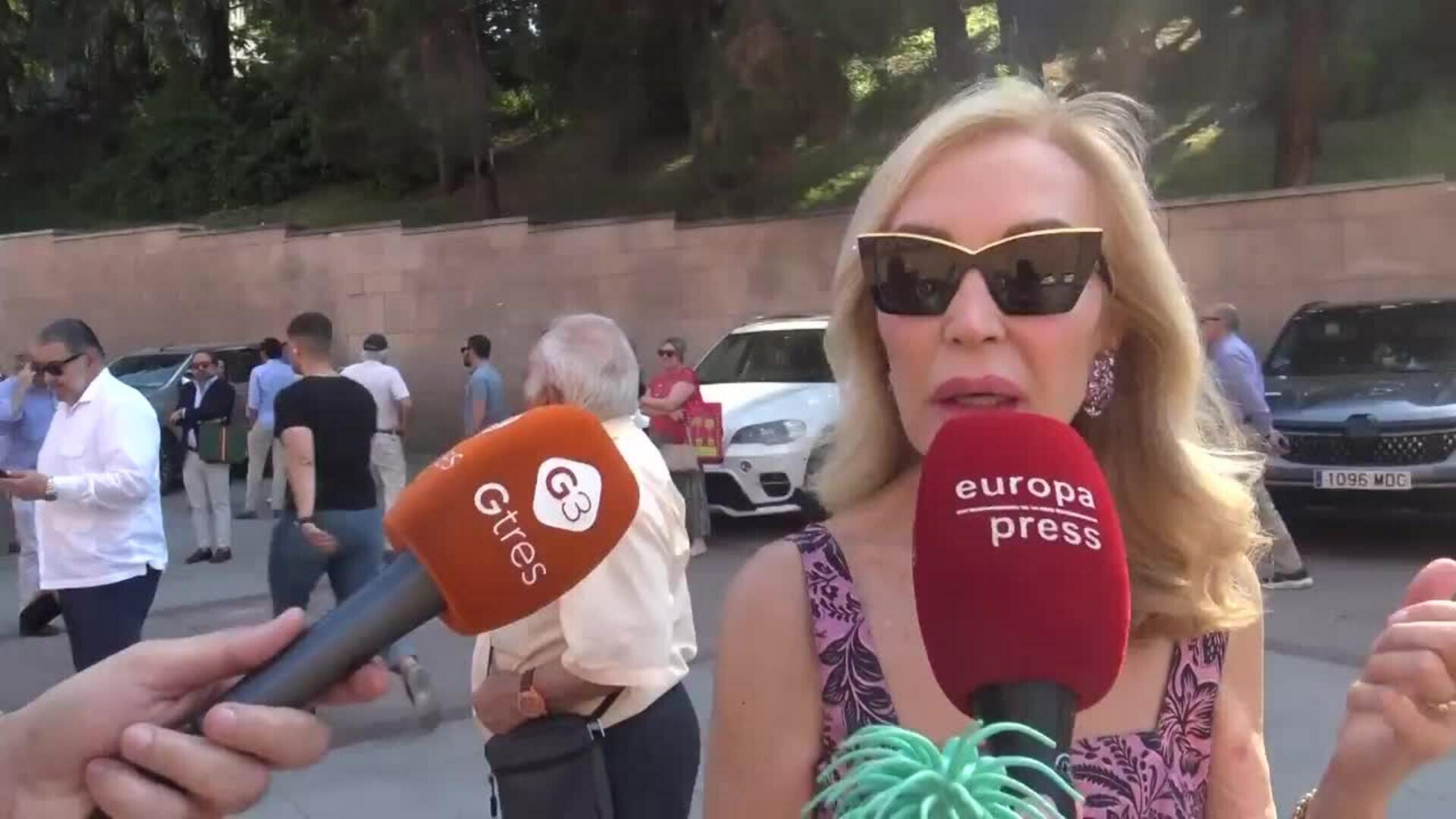 Carmen Lomana, implacable ante los rumores de que tiene "envidia" de Ágatha Ruiz de la Prada