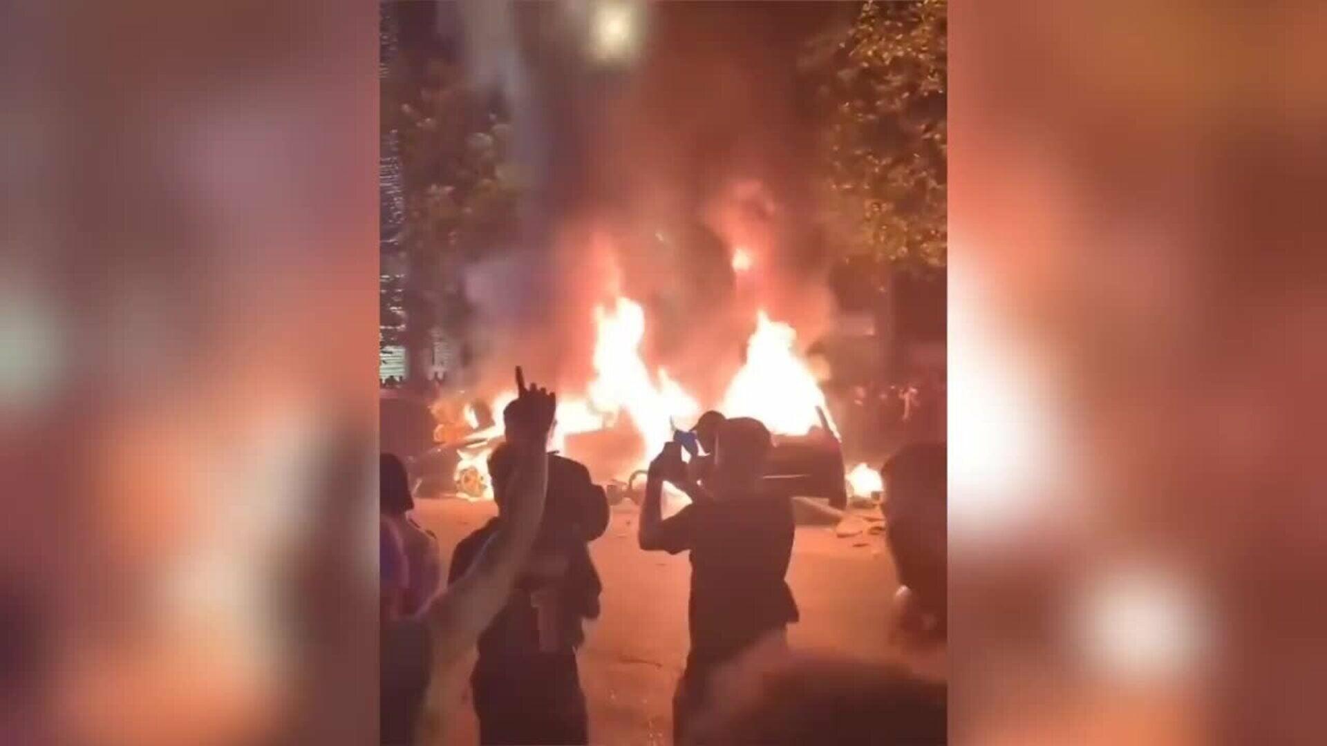 Una ola de disturbios en Francia tras la Champions del PSG deja cientos de heridos y detenidos