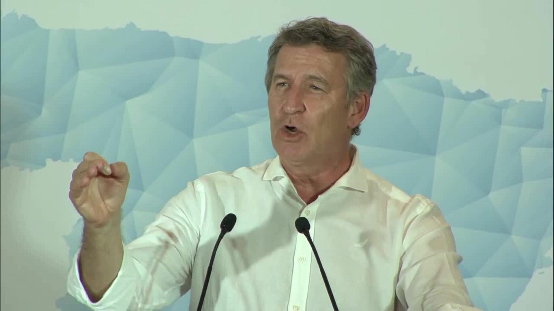 Feijóo reafirma sobre Ley de Amnistía que "regalar impunidad a cambio de poder es corrupción"