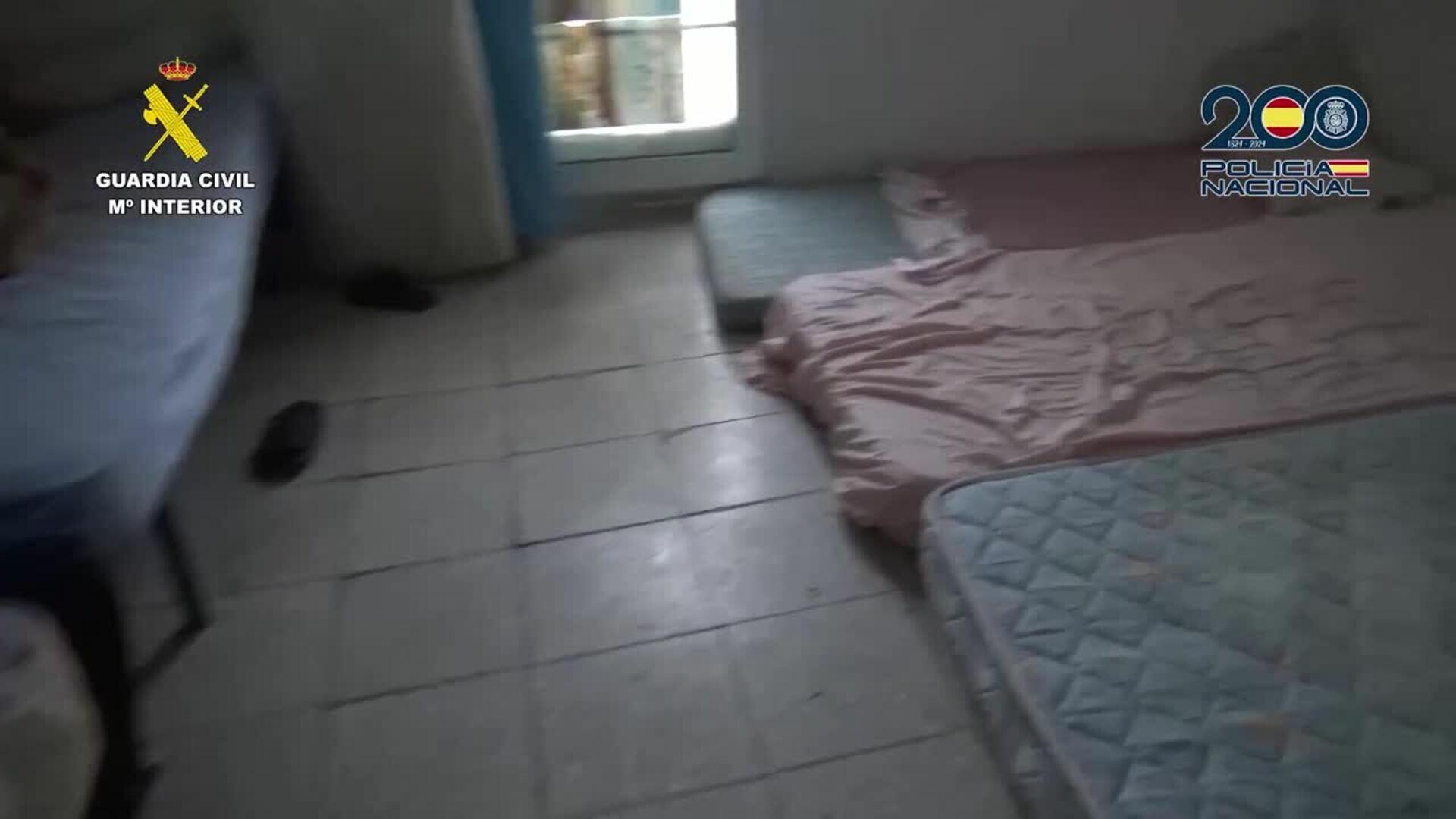 Operación contra explotación laboral se salda con 9 detenciones y la liberación de 45 víctimas