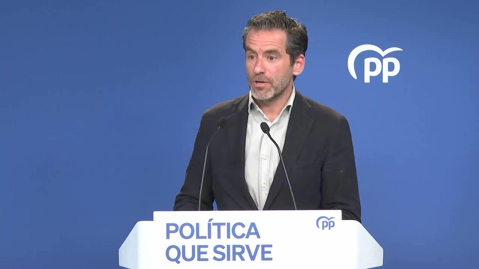 Borja Sémper censura los comentarios de Cospedal hablando de "matar" al fiscal José Grinda