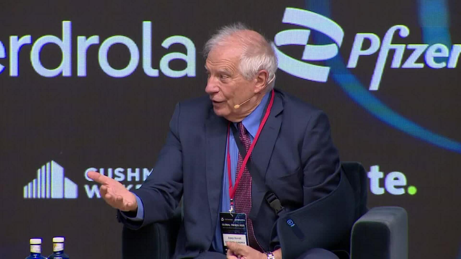 Borrell asegura que Europa "se ha desarmado"