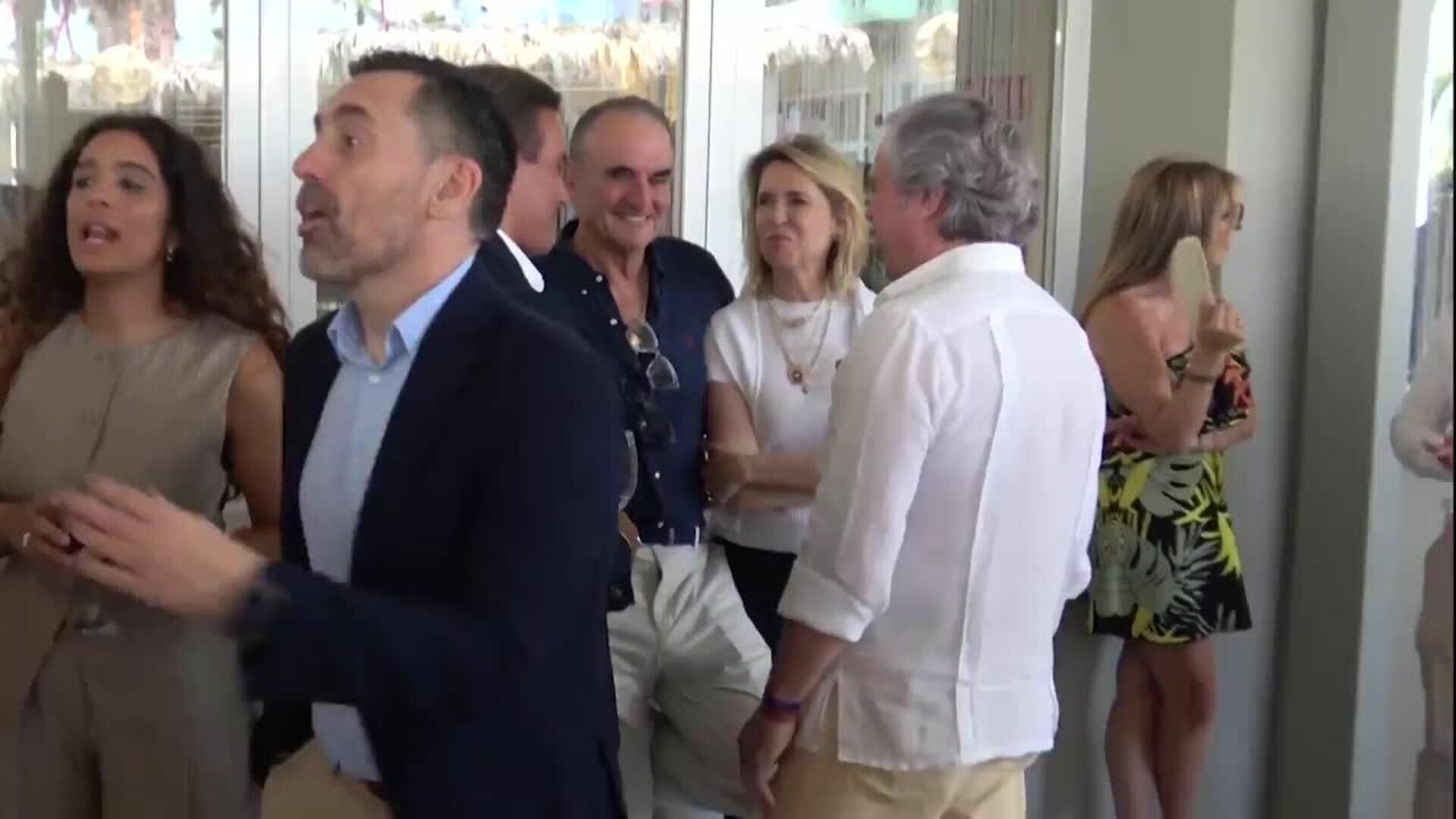 Mario Conde, primeras imágenes con su nueva pareja, María José de Castellví