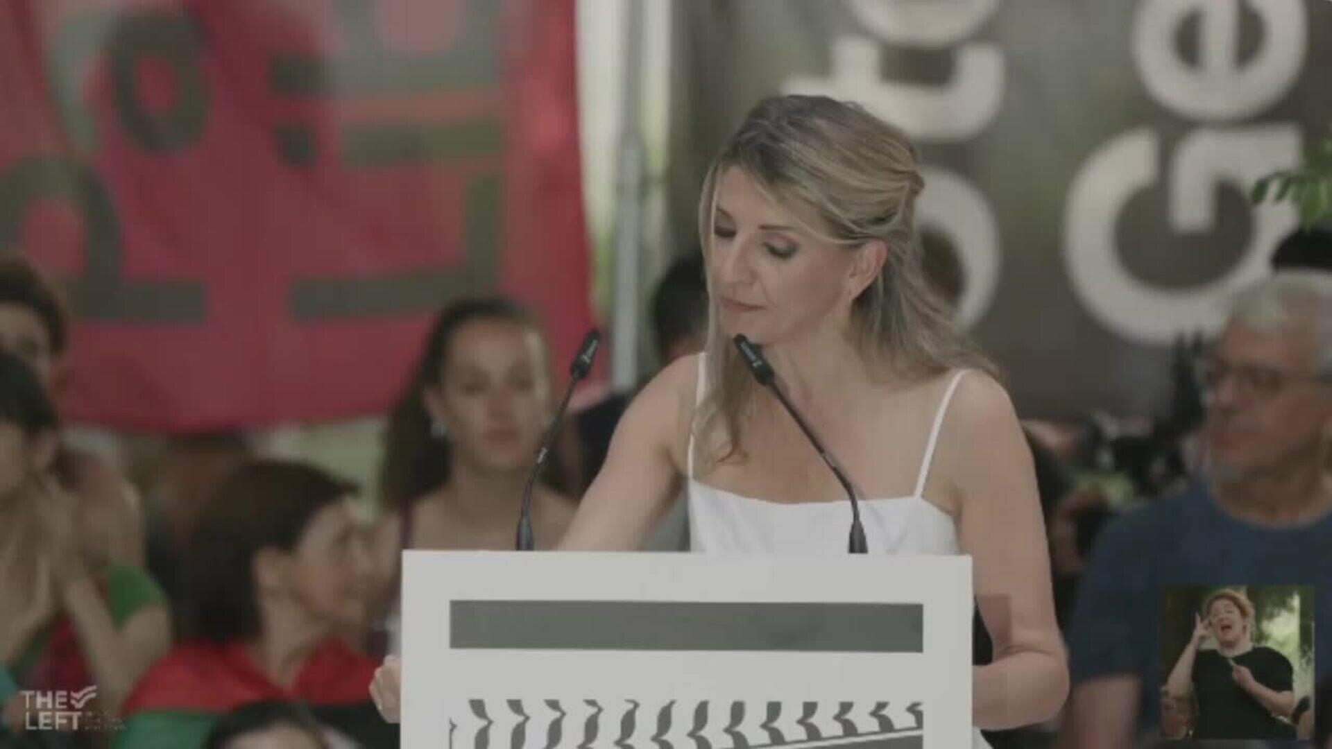 Díaz acusa Von der Leyen de "atacar el espíritu fundacional" de la UE