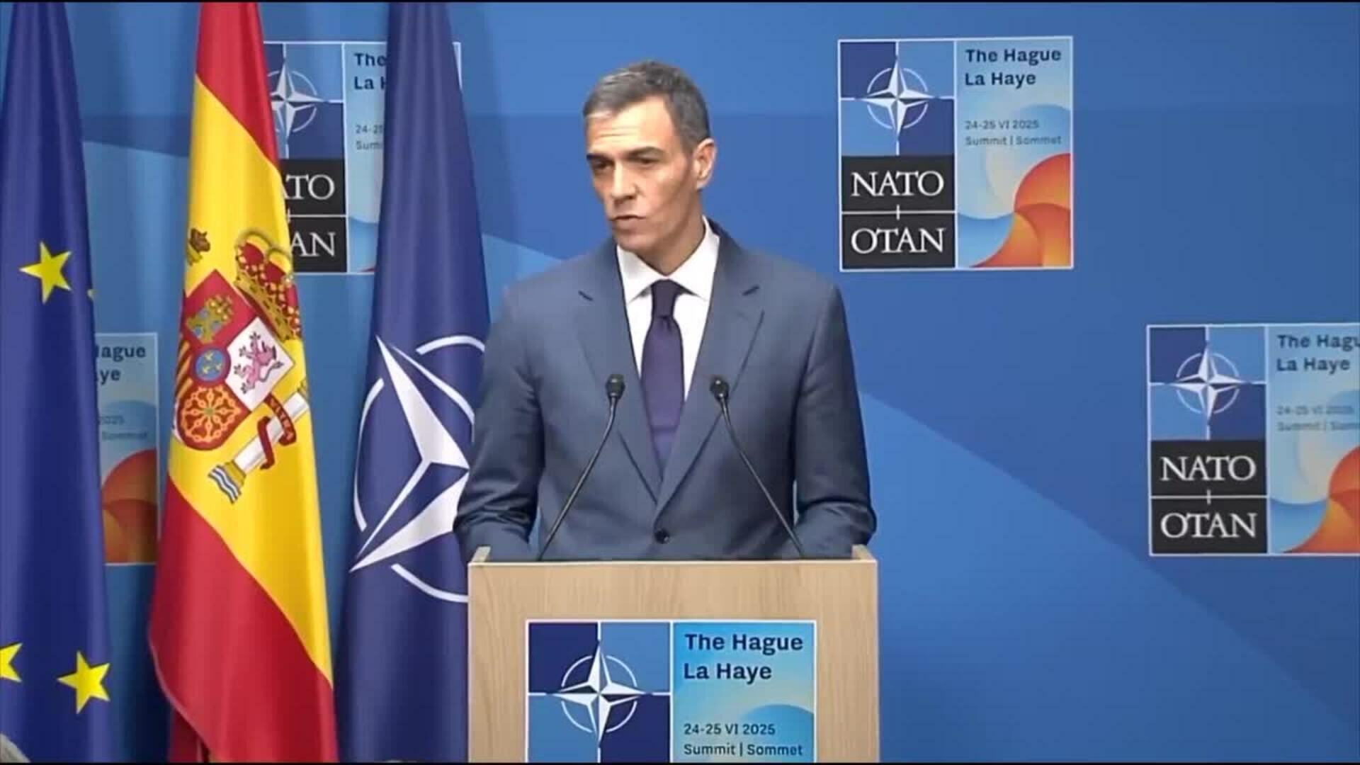 Los líderes de la OTAN rubrican su compromiso para gastar el 5% en Defensa en la próxima década