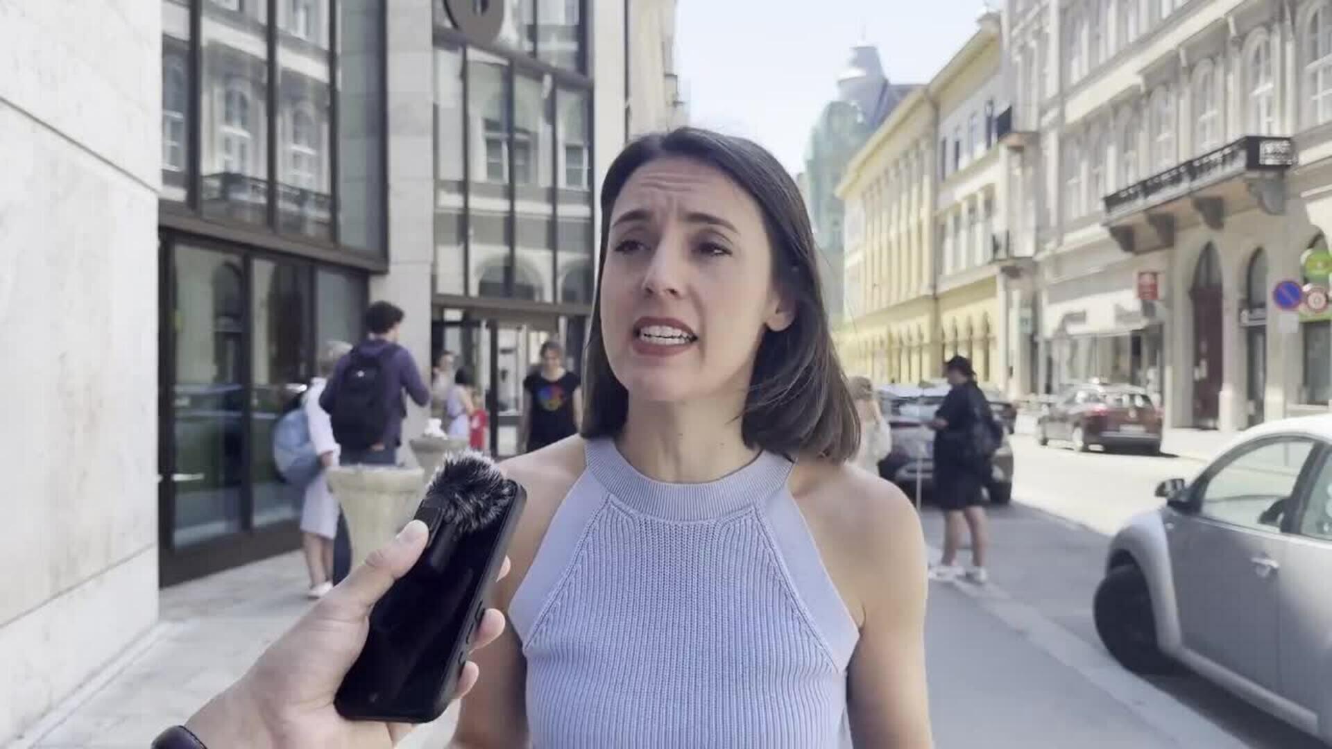 Irene Montero: "Ni Orbán ni nadie va a poder prohibir el Orgullo"