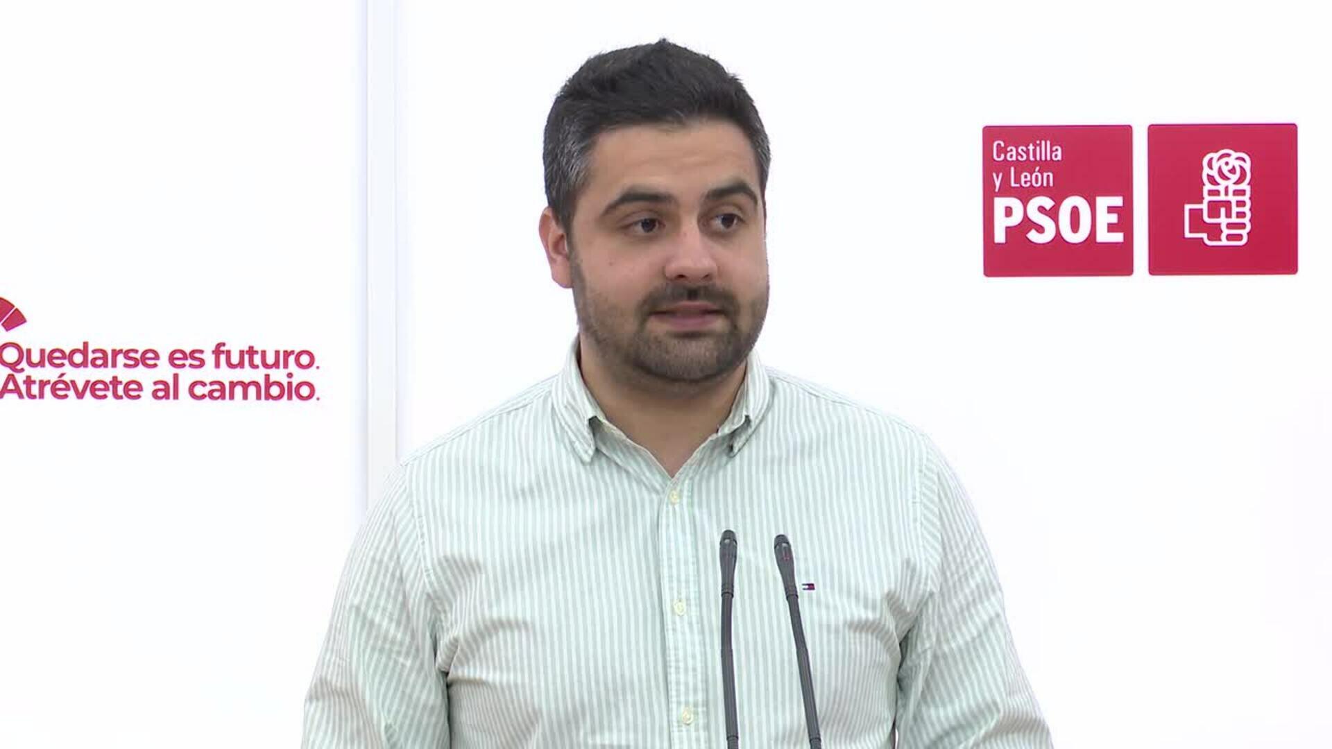 PSCyL critica la "dejadez, inacción e ideología del mercado" de la Junta en materia de vivienda