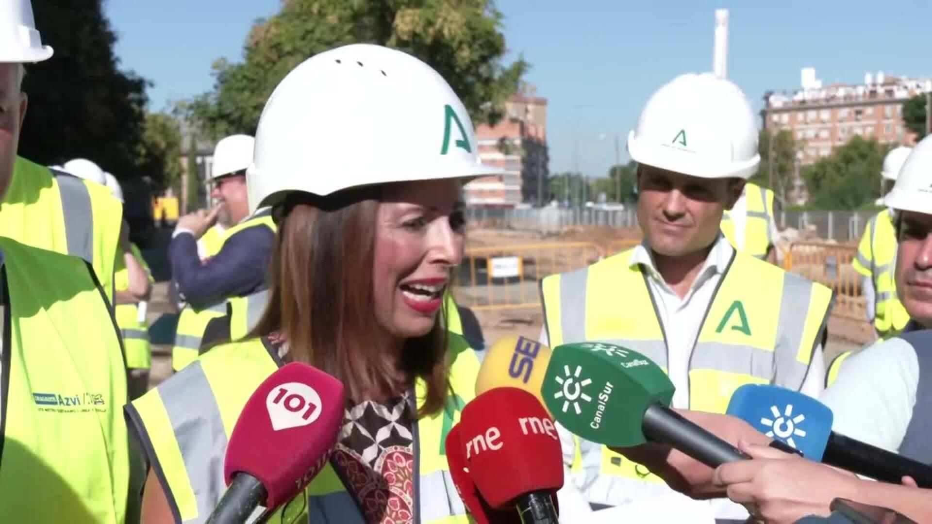 La Junta recibe el informe arqueológico favorable del tramo sur de la Línea 3 del Metro Sevilla