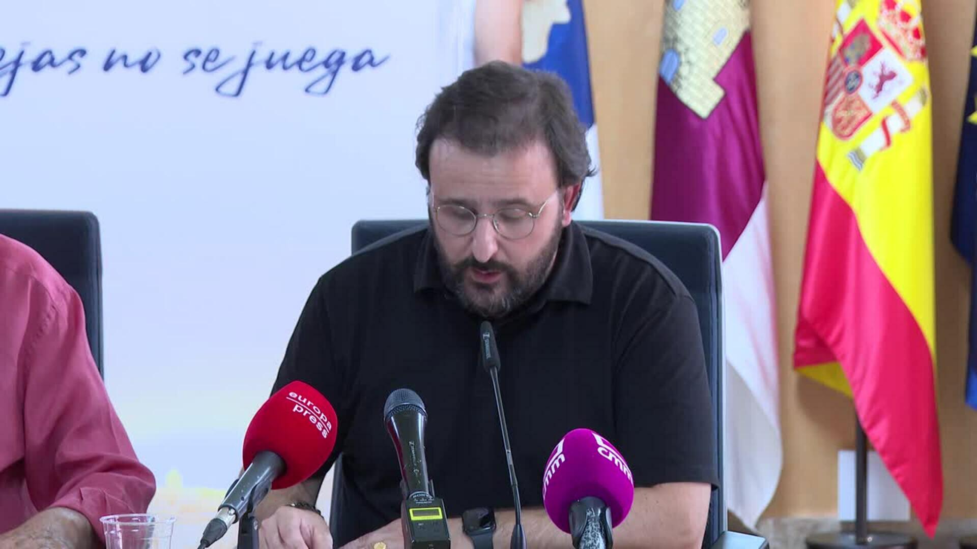 El alcalde de Noblejas persiste en su huelga de hambre y anuncia movilizaciones en Toledo