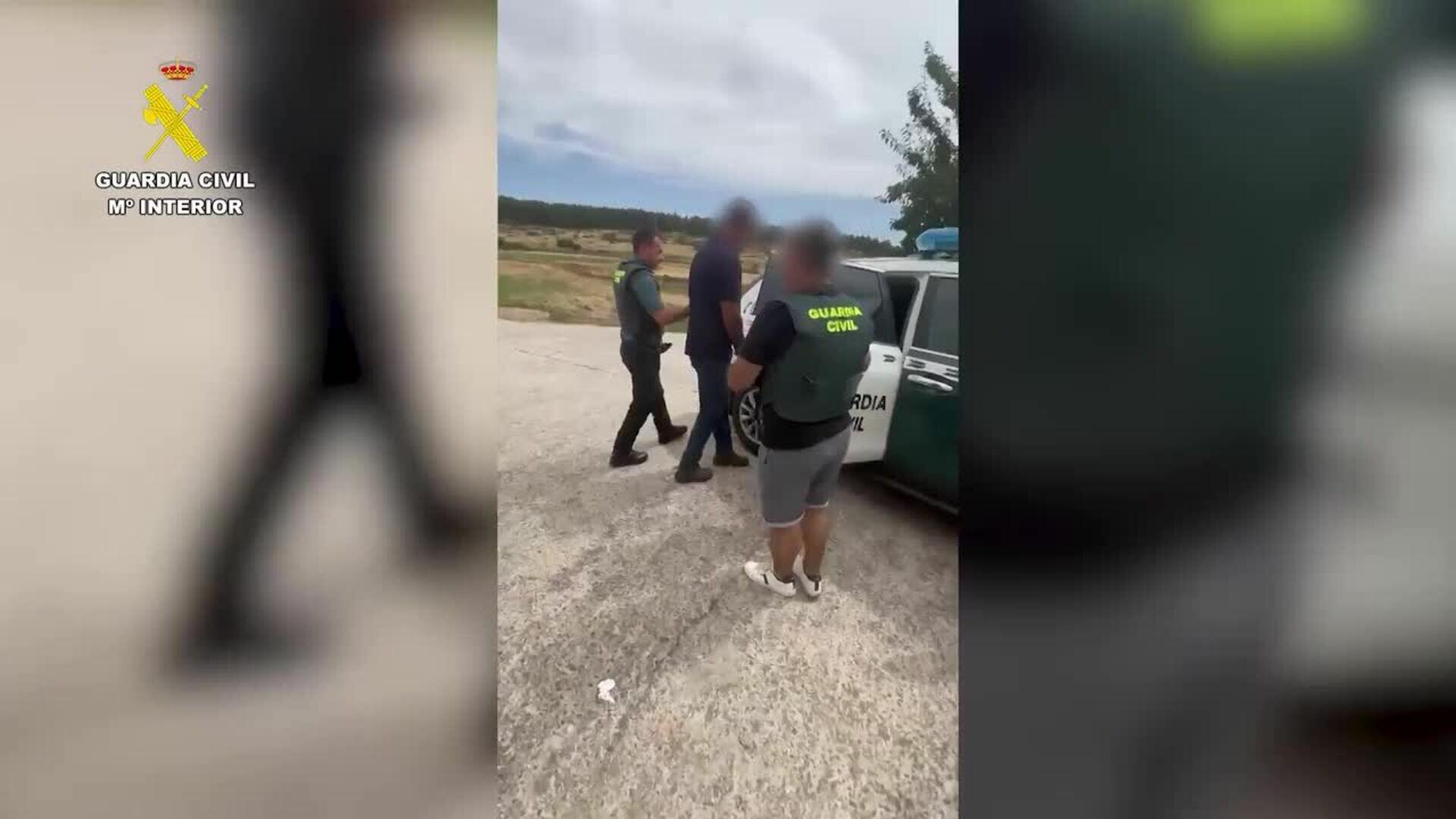 Detenido por provocar tres incendios intencionados en la Sierra de Gredos (Ávila)