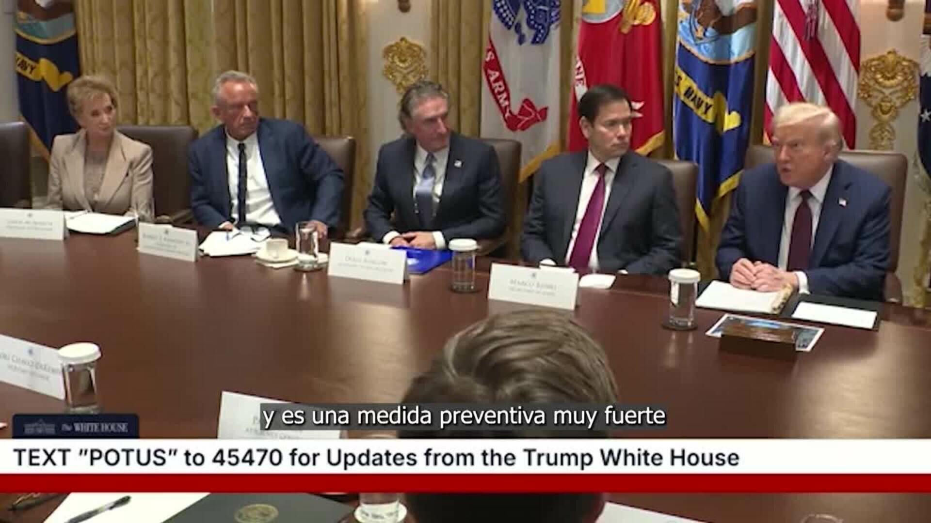 Trump pedirá la pena de muerte para todo caso de homicidio en Washington D.C.