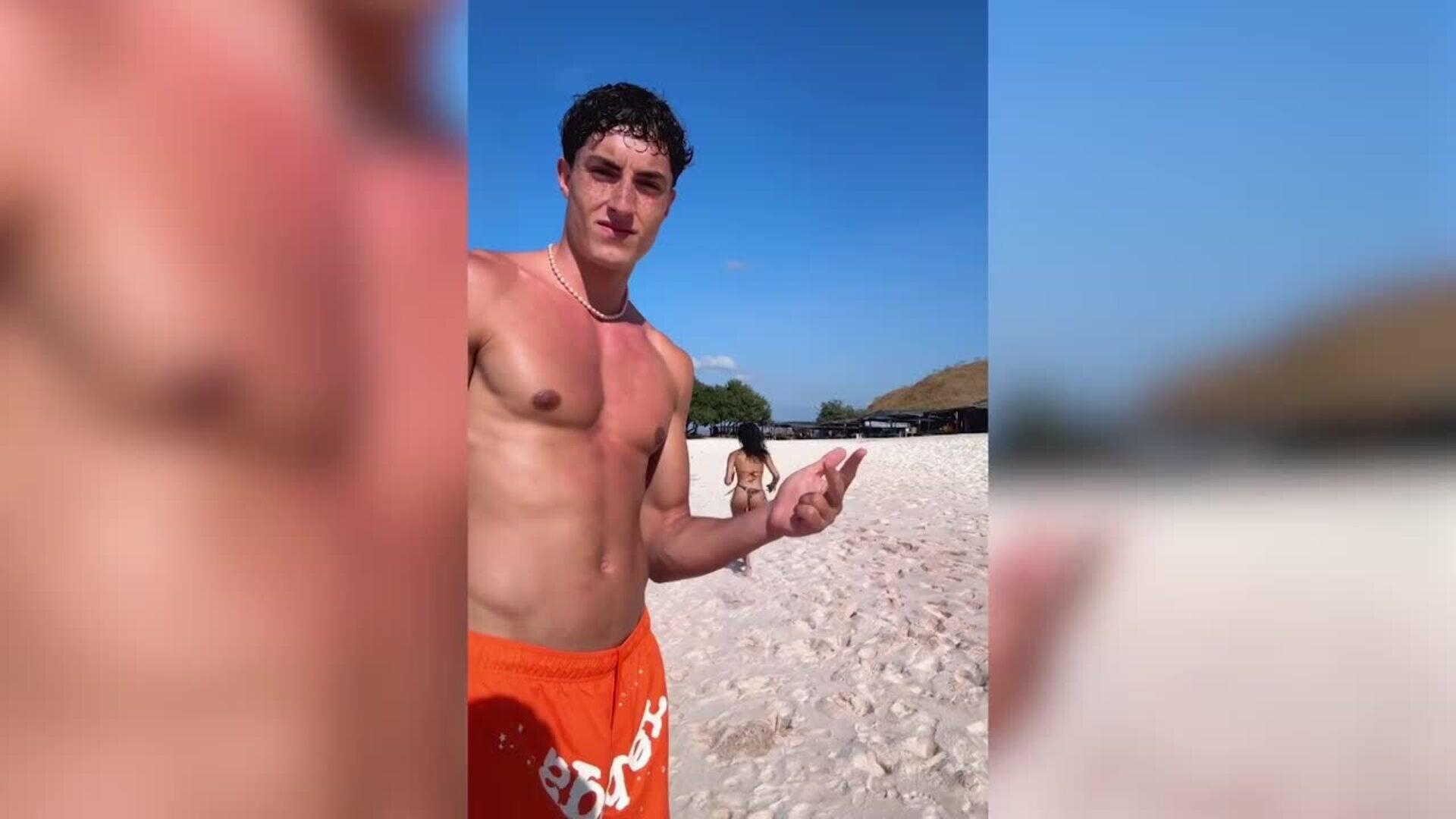 Aitana y Plex comparten el primer vídeo de sus idílicas vacaciones como pareja