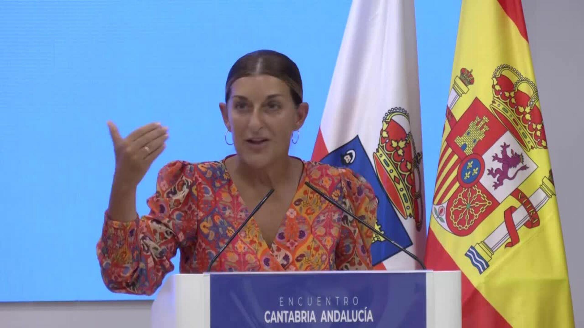 Buruaga asegura que su Gobierno "cumple" y espera "receptividad" del PRC hacia los presupuestos