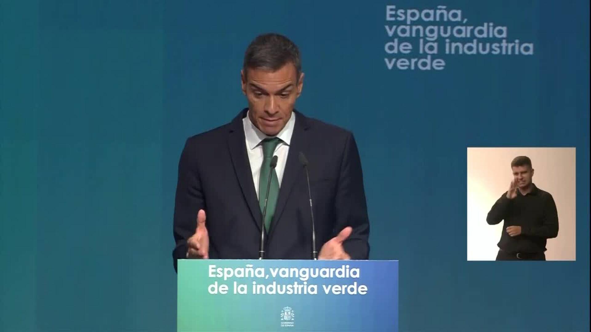 Sánchez anuncia 50 millones para desarrollar la nueva gigafactoría de baterías en Valladolid