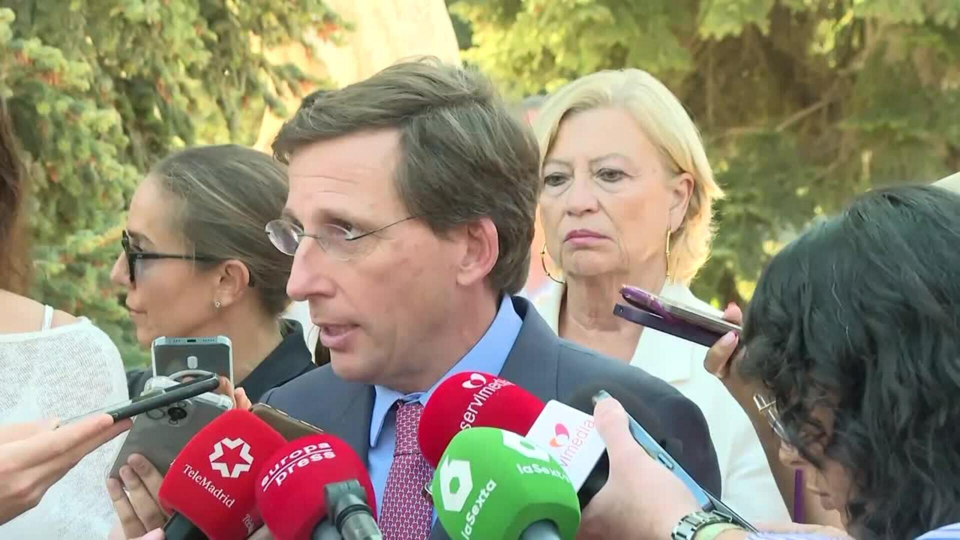 Almeida hará recuento de las alusiones a Hamás en las manifestaciones de La Vuelta