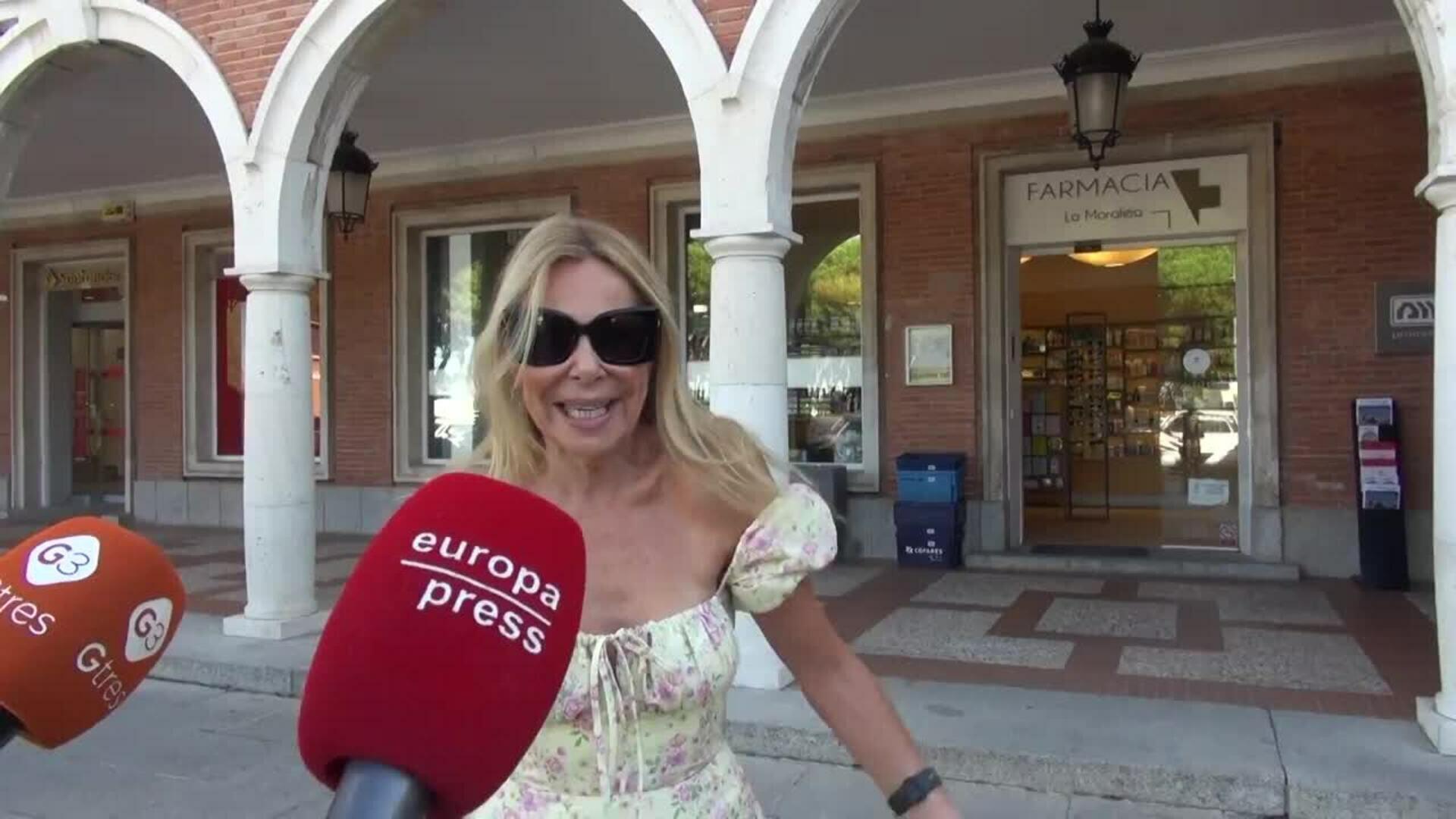 Ana Obregón, su esperada reacción a las guerra desatada entre Mar Flores y Alessandro Lequio