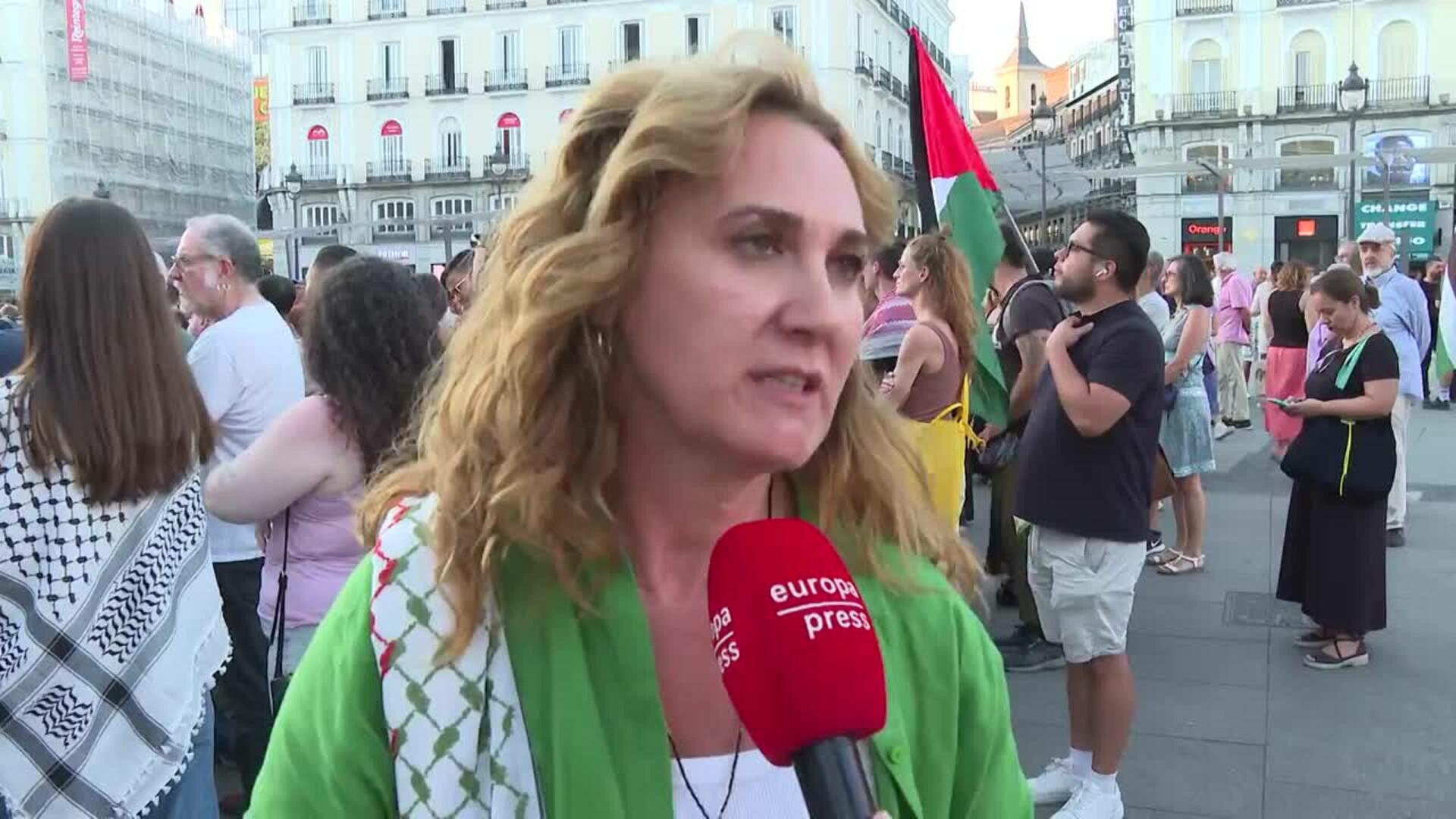 Sumar anima a la movilización social para apoyar a Palestina: "Esto es insoportable"