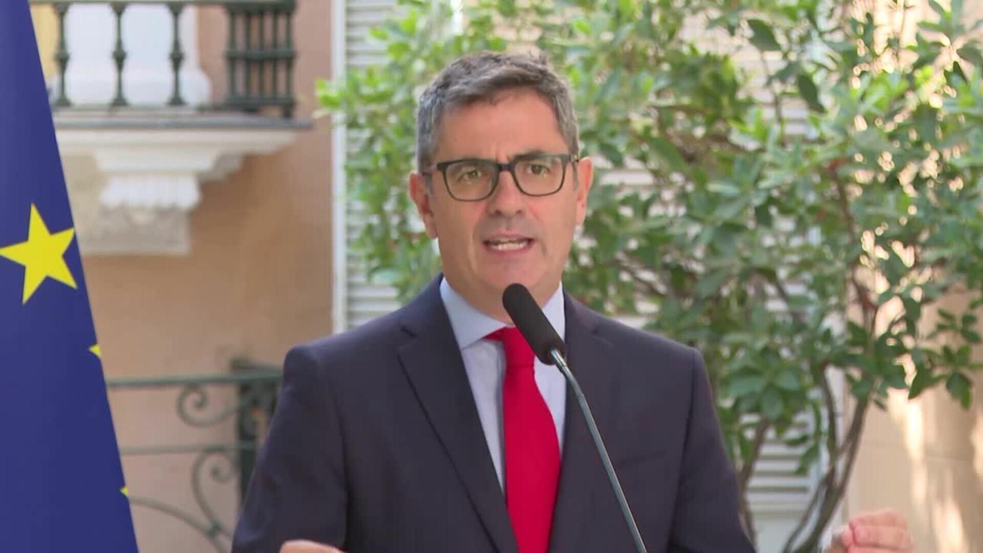 Bolaños afirma que la cooficialidad de lenguas en Europa "es cuestión de tiempo"