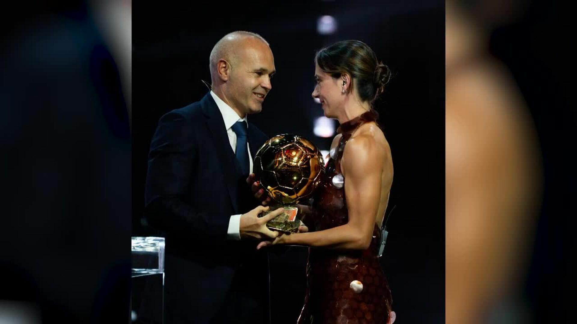 Aitana Bonmatí conquista su tercer Balón de Oro femenino