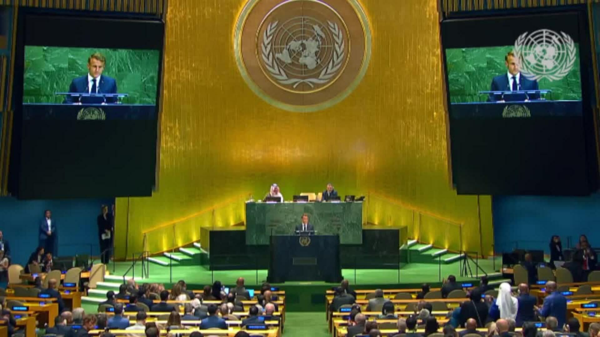 Francia se suma al reconocimiento del Estado palestino