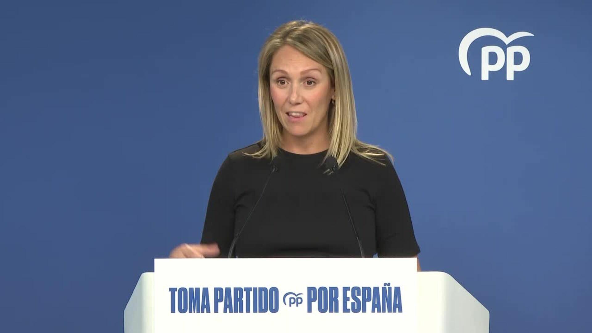 El PP iniste en que Redondo dimita o sea cesada por las pulseras antimaltrato