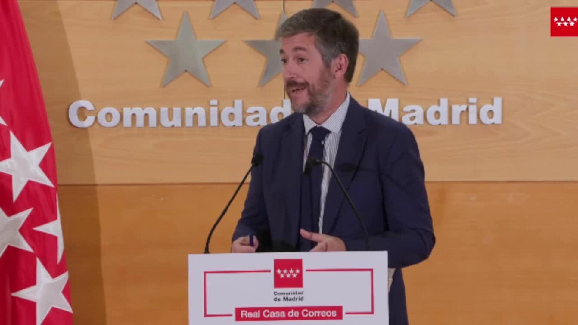 Gobierno de Ayuso niega un final abrupto en la reunión con el PSOE
