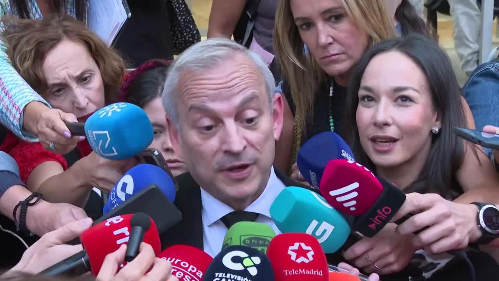 Hazte Oír, a su salida de los juzgados: "El procedimiento va a seguir adelante"