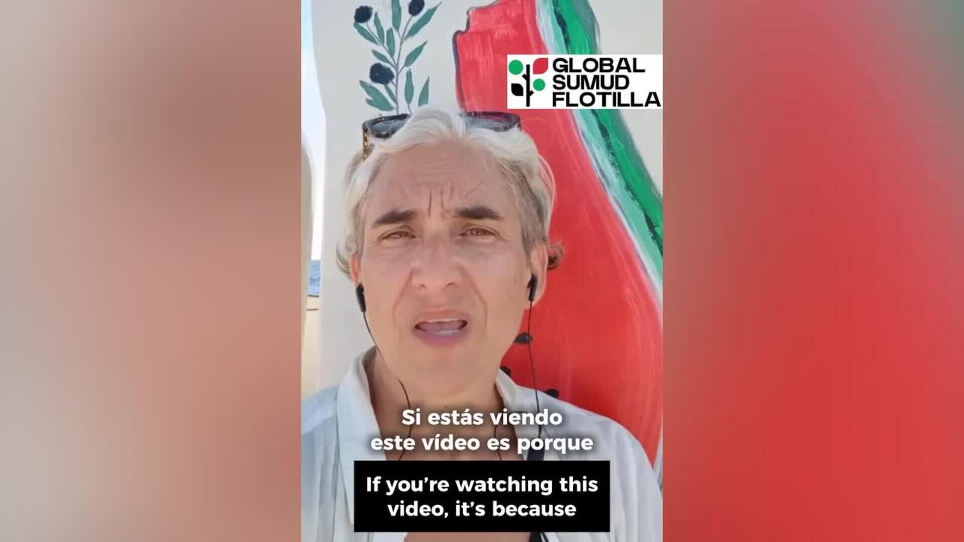 Israel intercepta tres barcos de la Global Sumud Flotilla, entre ellos el de Colau