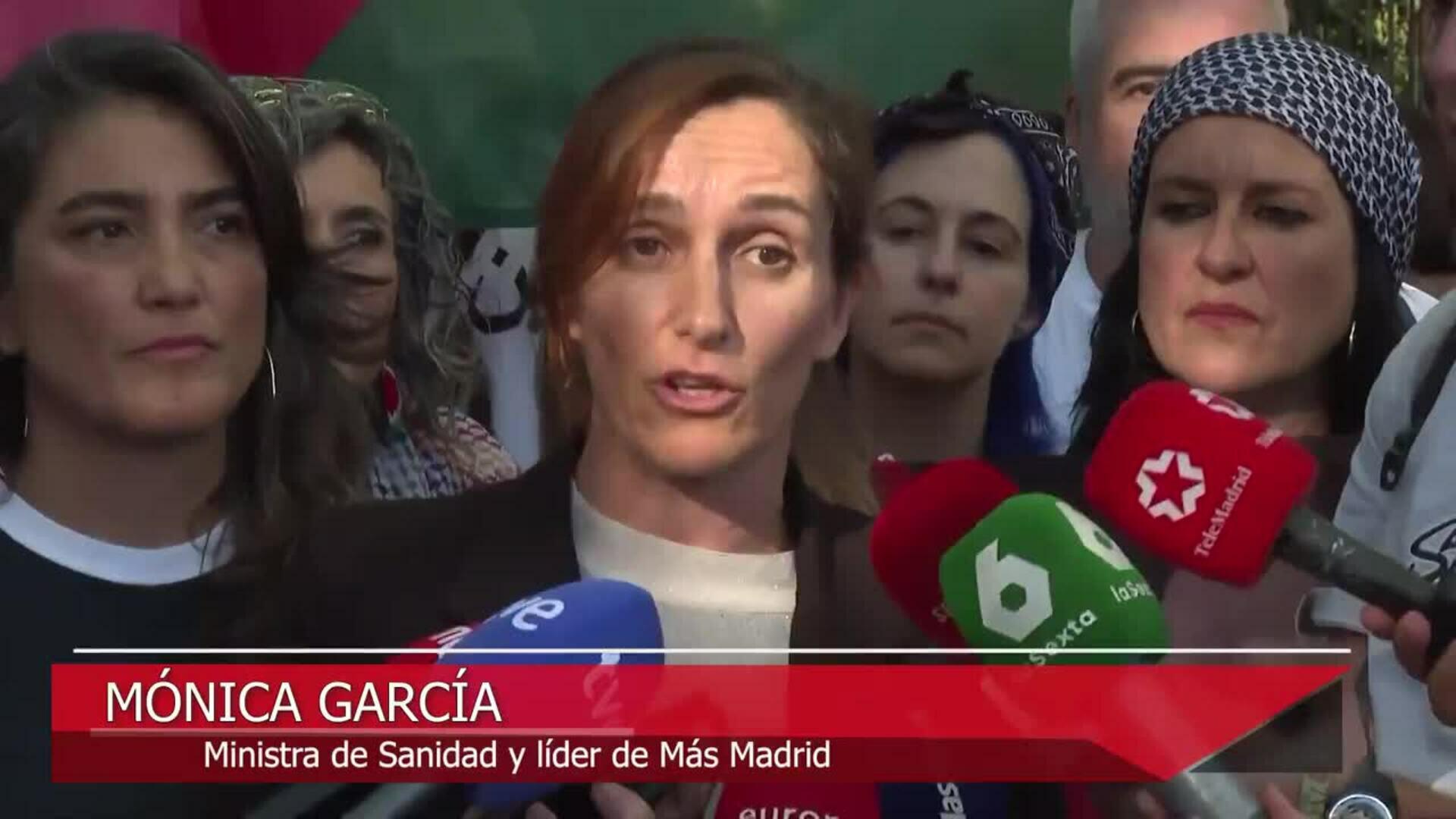 Unas 100.000 personas piden en Madrid el fin del "genocidio" y ruptura de relaciones con Israel