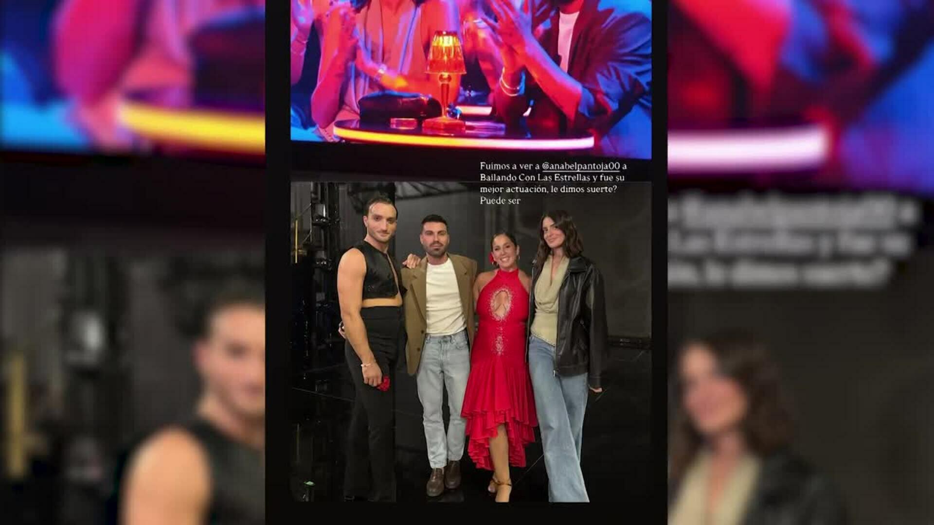 Anabel Pantoja se encuentra muy emocionada después de rendir homenaje a su tía Isabel