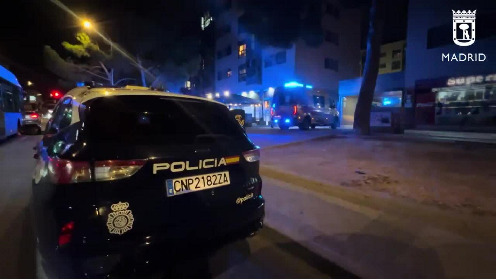 En estado grave un hombre de 39 años al presentar herida por arma de fuego en San Blas (Madrid)