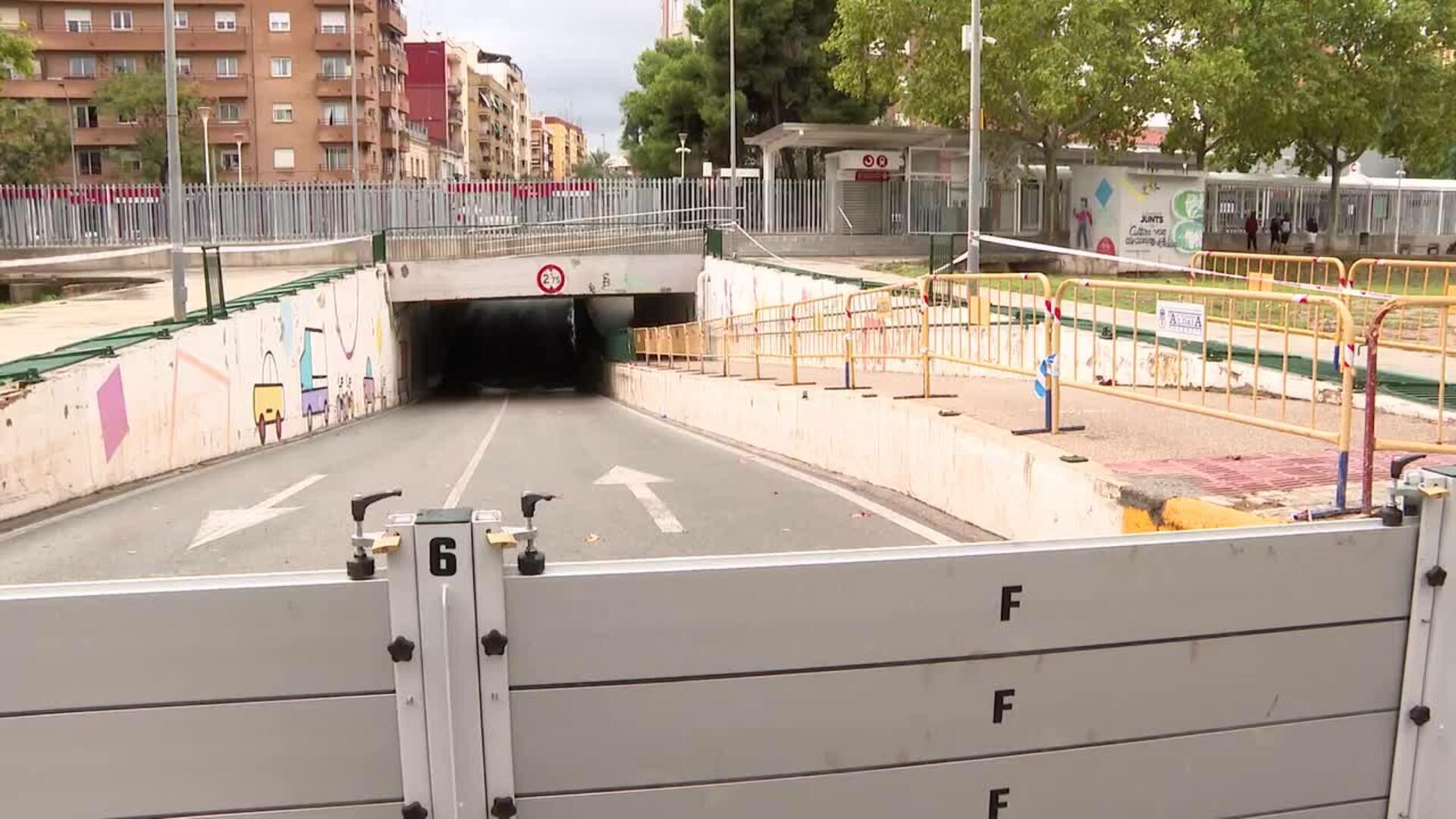 La dana Alice deja intensas precipitaciones a su paso por el litoral sur de Valencia