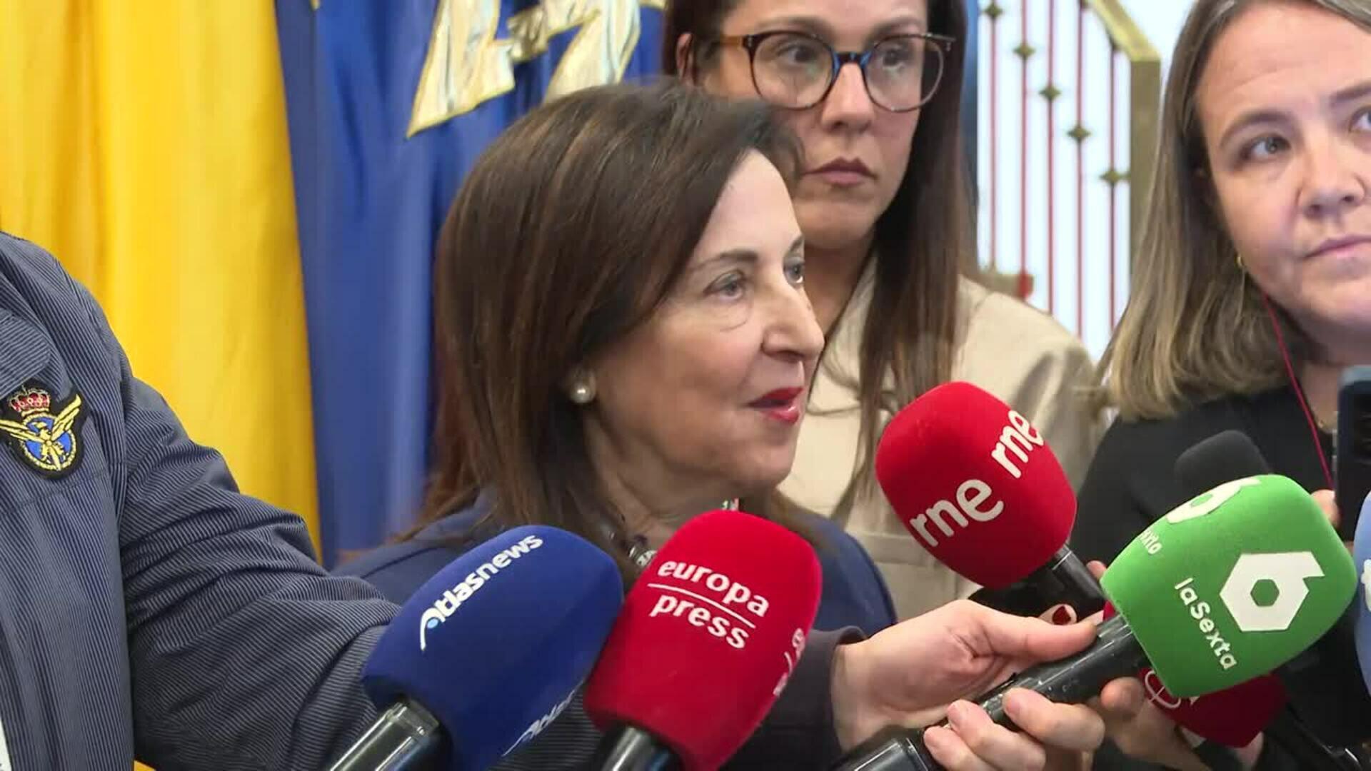 Robles remarca que España es un socio de la OTAN fiable "y EEUU lo sabe"